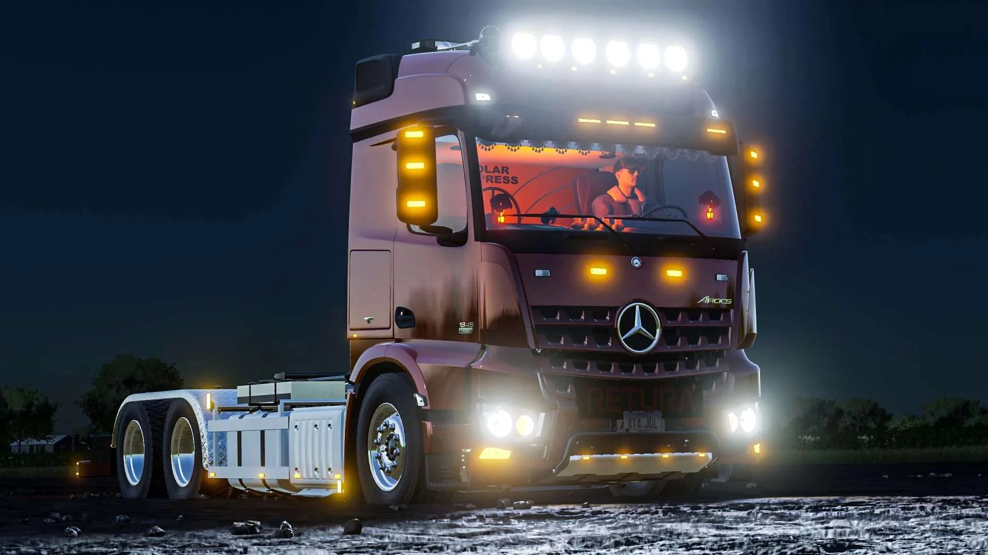 Mercedes-Benz Arocs HKL v1.0 FS22 FS22 Mod Free Download