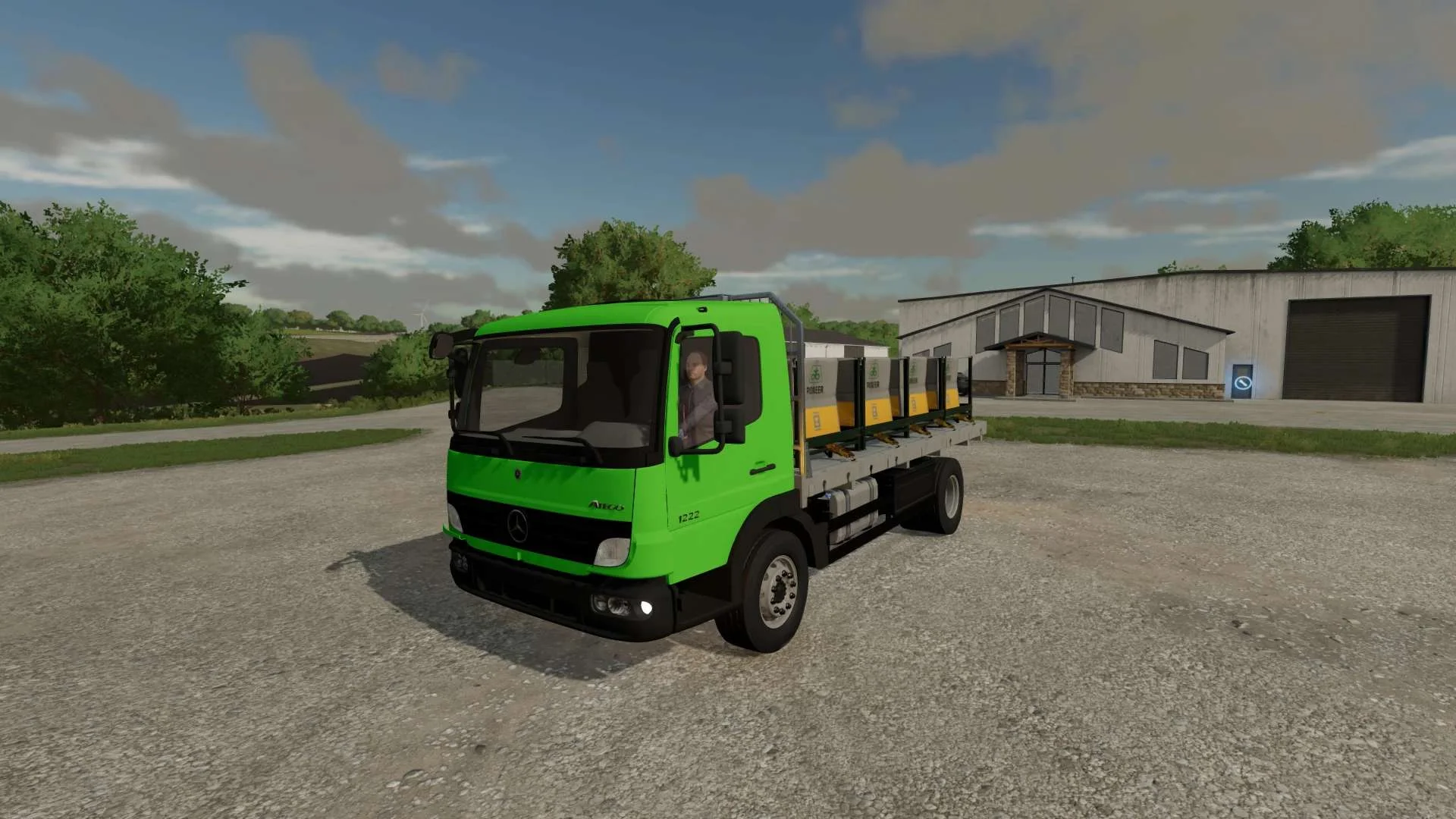 Mercedes-Benz Atego 12-22 Autoload v1.0 FS22 FS22 Mod Free Download