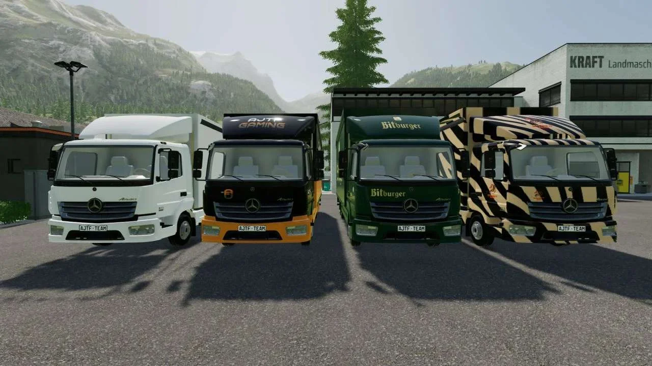 Mercedes-Benz Atego 823 v1.0 FS22 FS22 Mod Free Download