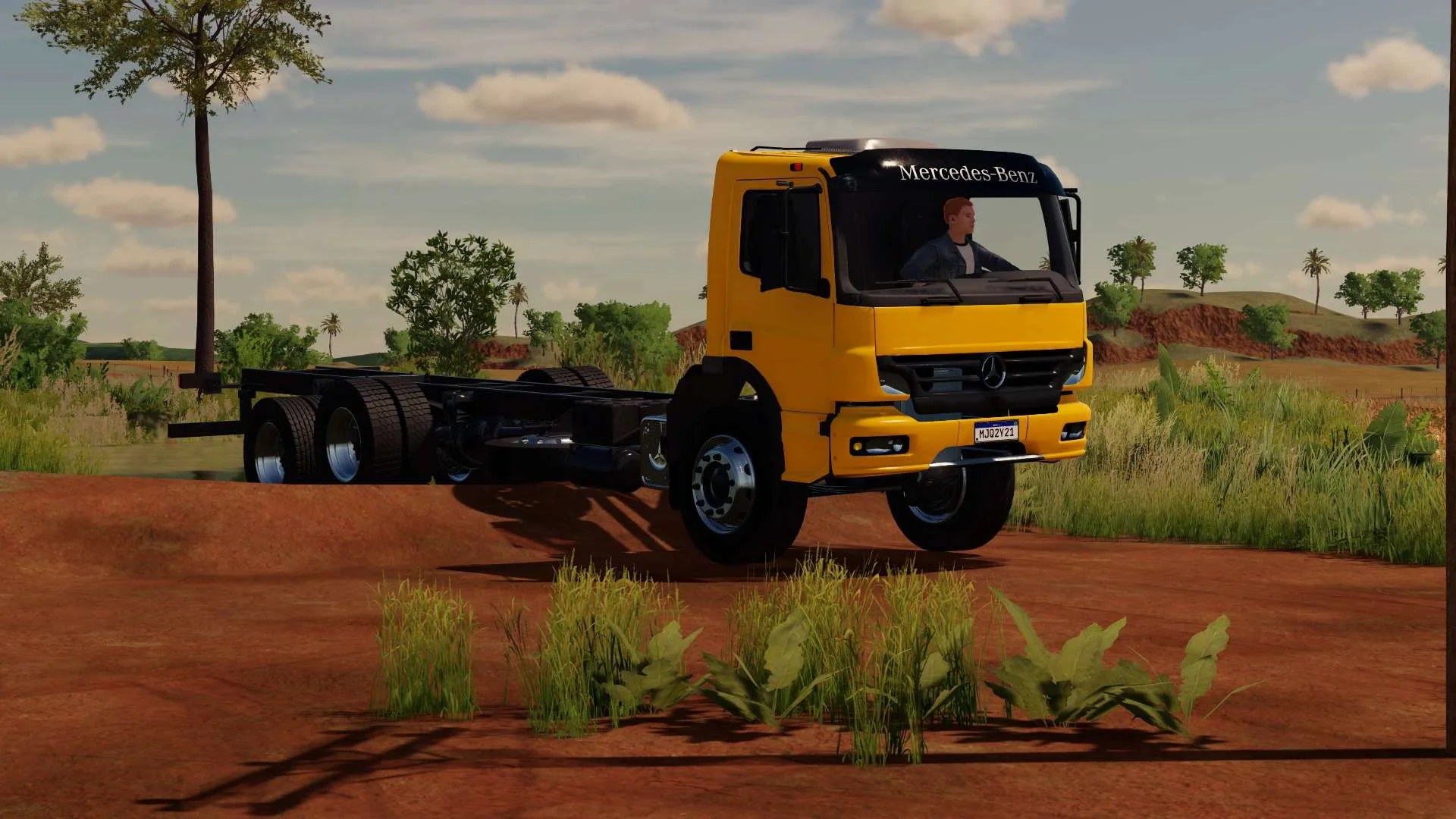 Mercedes Benz Atego v1.0 FS22 FS22 Mod Free Download