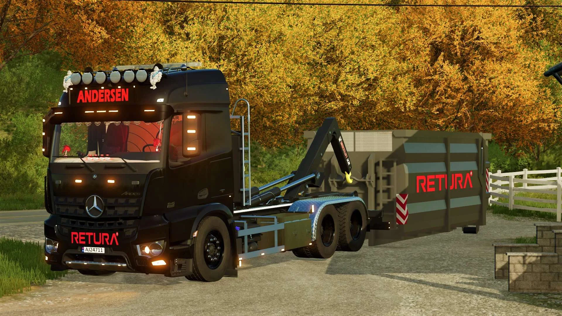 Mercedes Benz Hkl v1.0 FS22 FS22 Mod Free Download