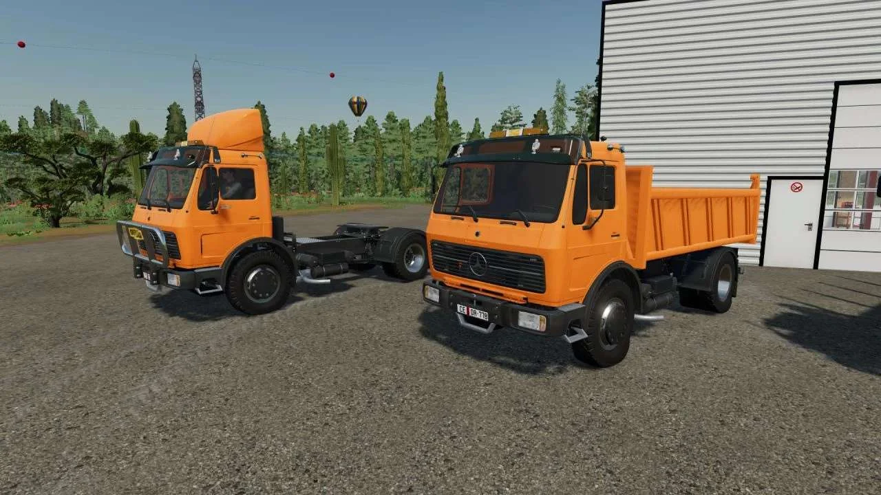 Mercedes Benz NG 16.32 4×4 v1.0.0.1 FS22 FS22 Mod Free Download