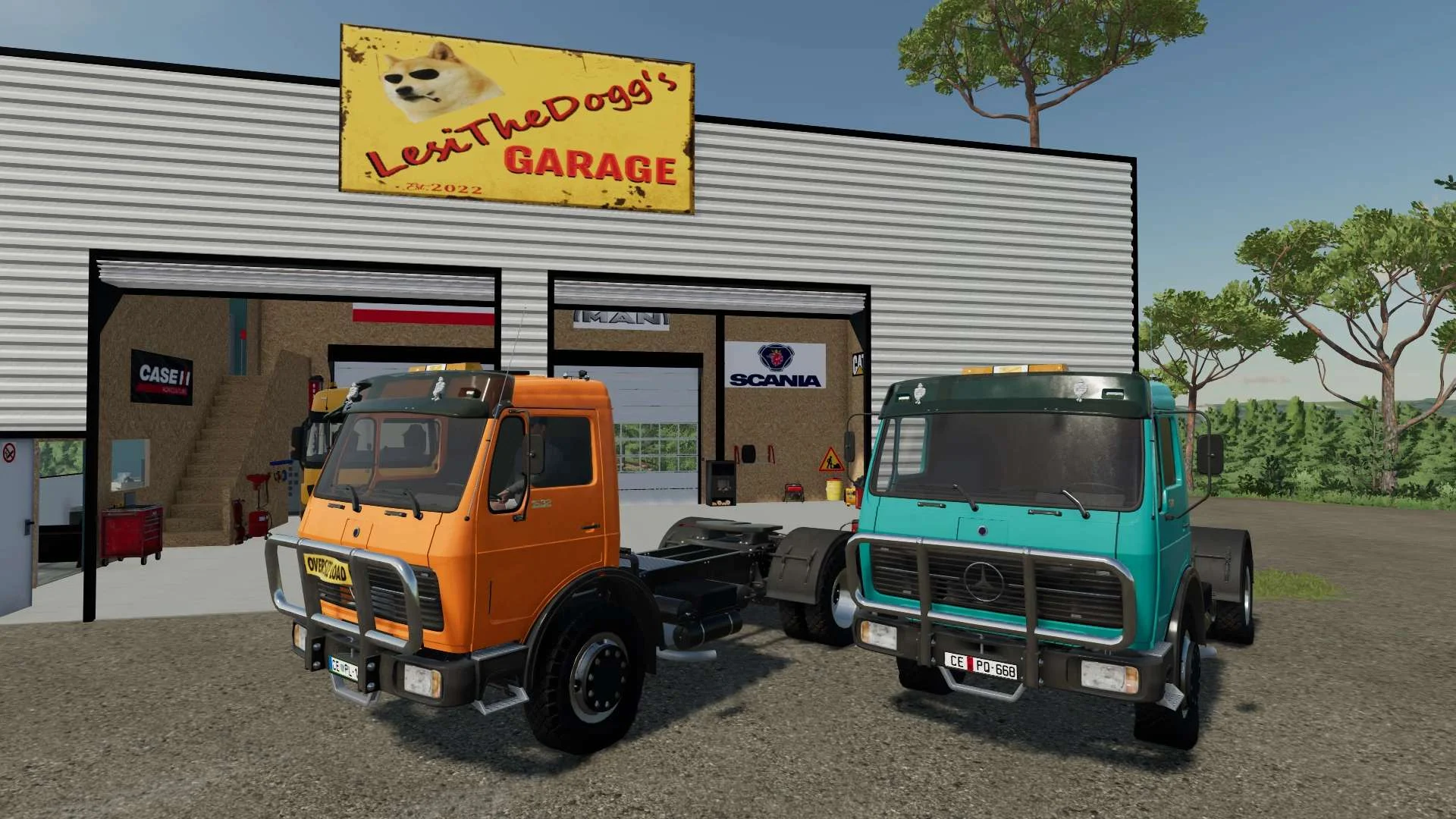 Mercedes Benz NG 16.32 4×4 v1.0 FS22 FS22 Mod Free Download