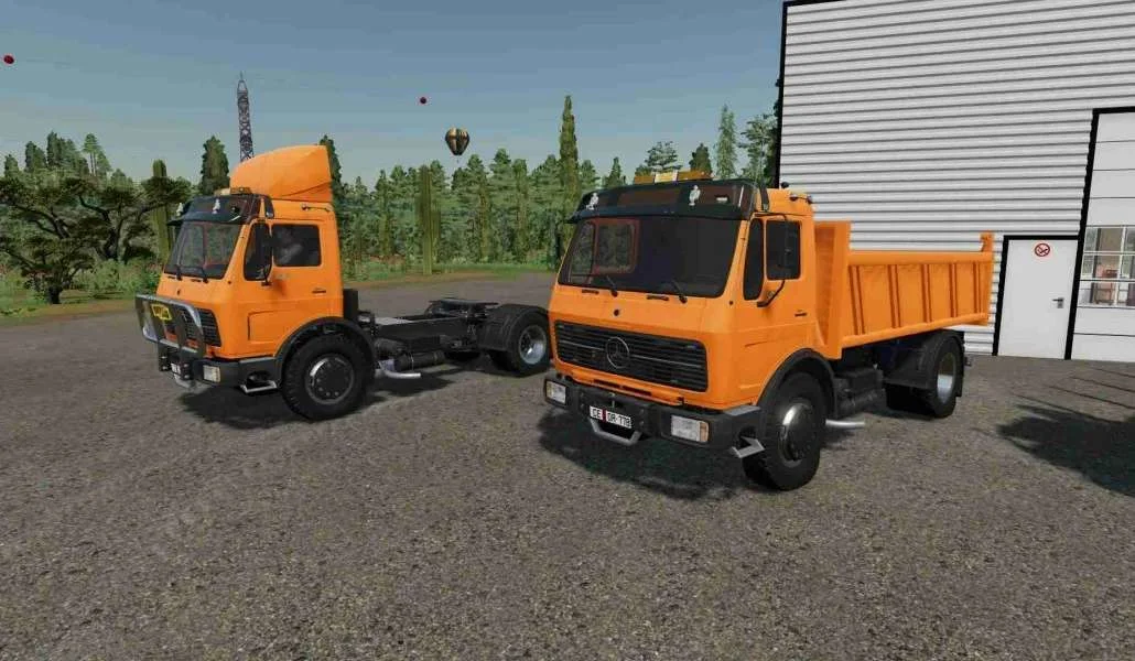 MERCEDES BENZ NG 16.32 4X4 Agro V1.0.0.1 FS22 FS22 Mod Free Download