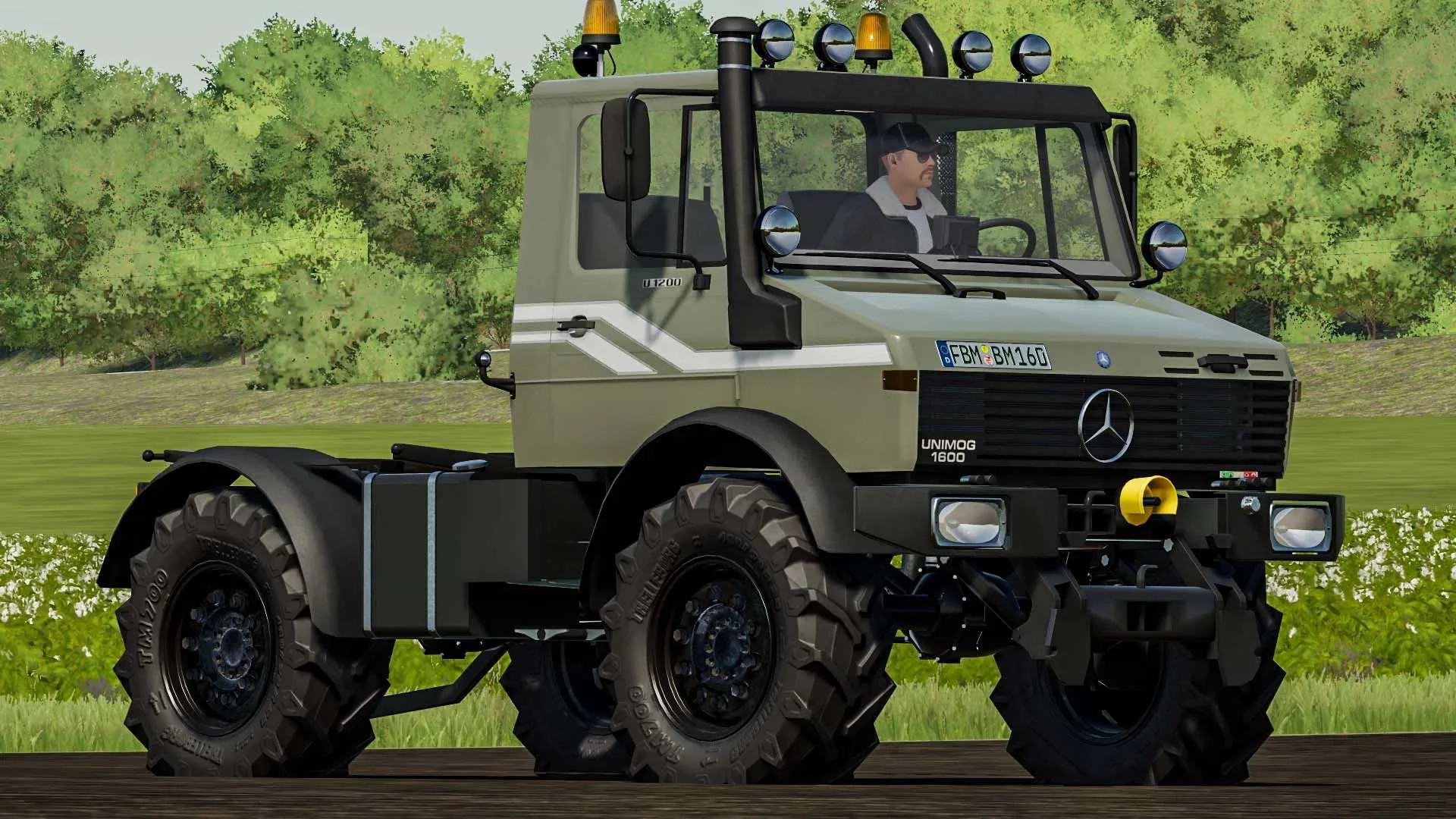 Mercedes-Benz Unimog V1.2 FS22 FS22 Mod Free Download