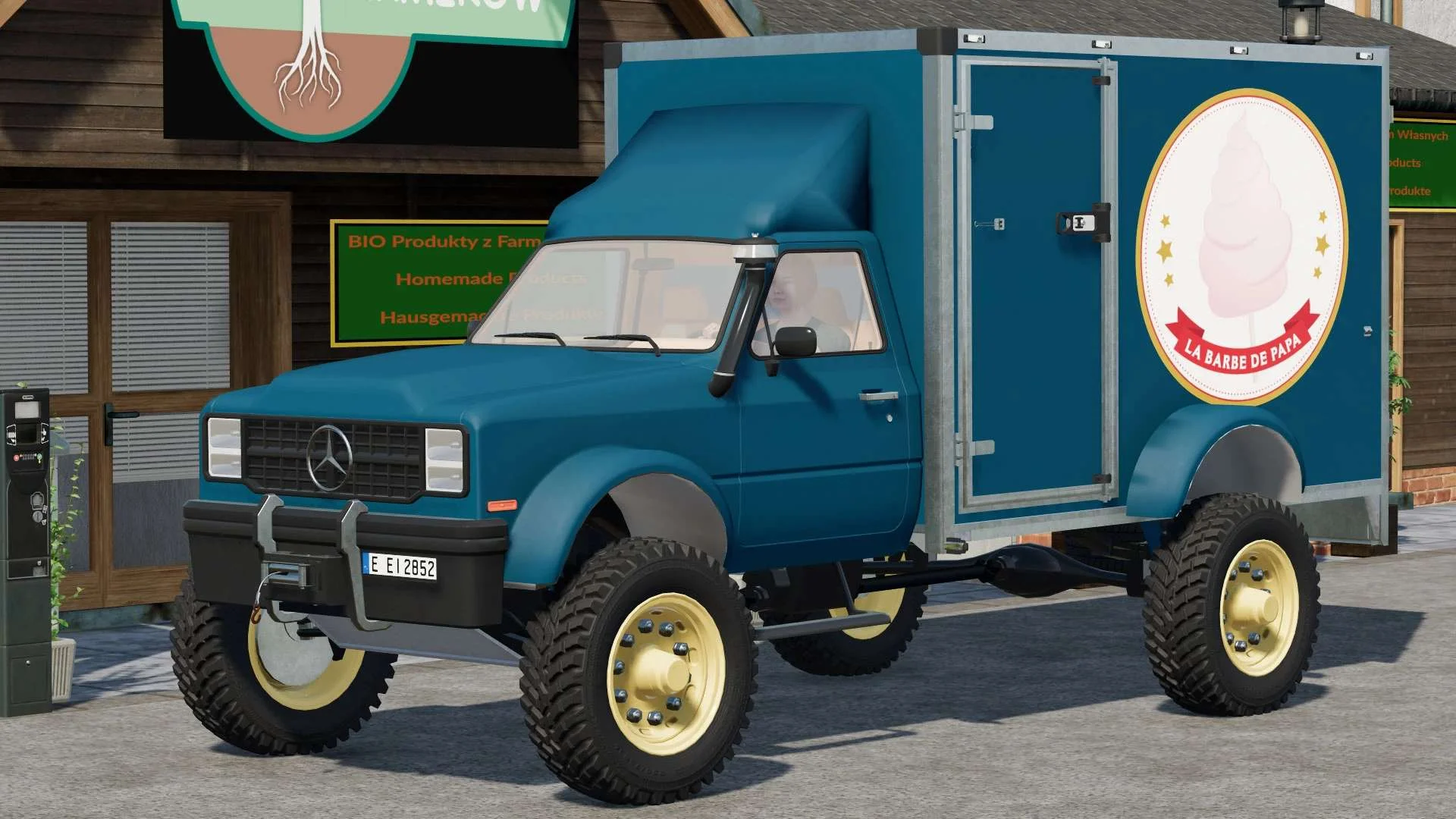 Mercedes Benz Utilitaire Truck v1.0 FS22 FS22 Mod Free Download