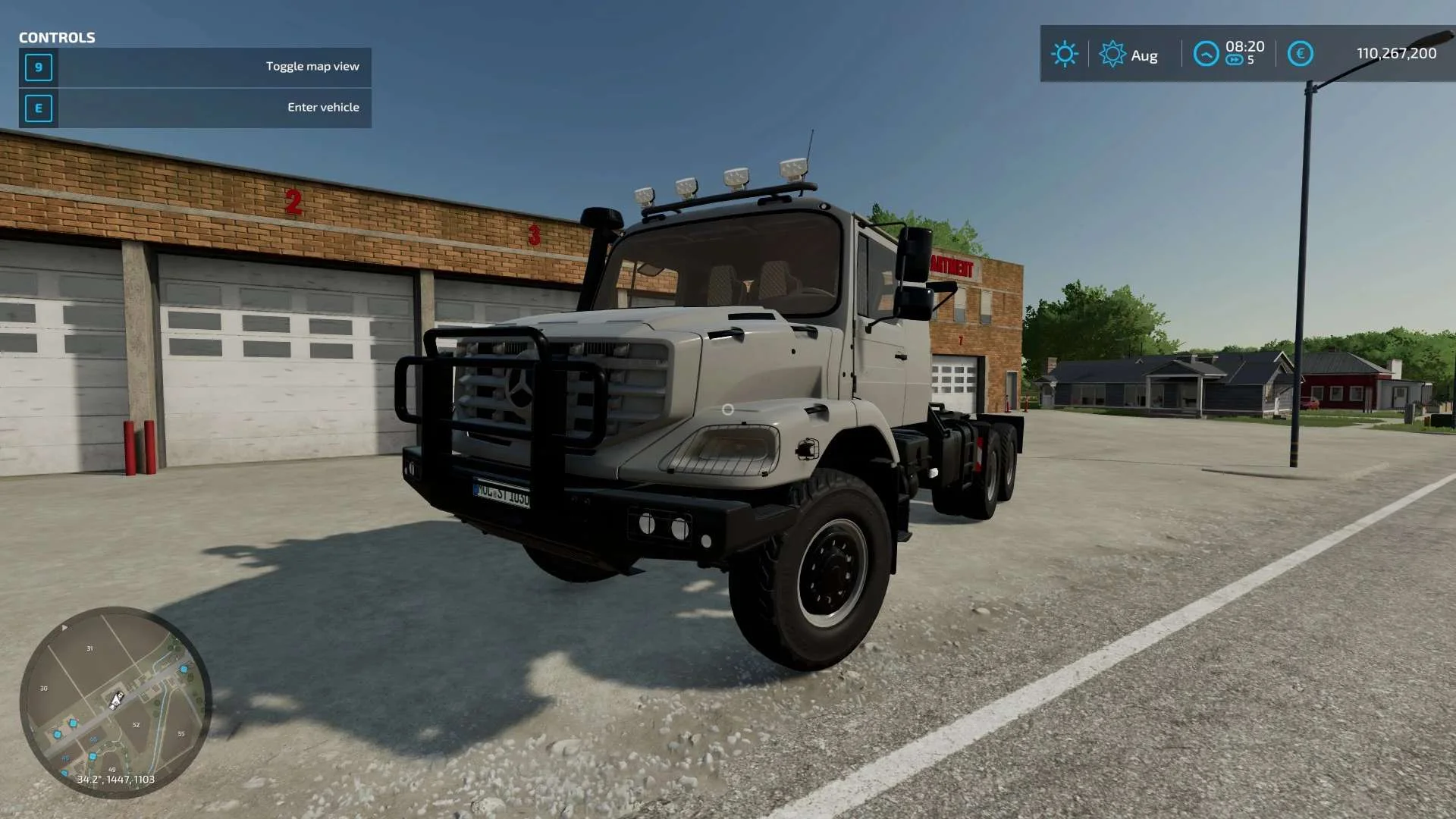Mercedes Benz Zetros 3643 6×6 v2.0 FS22 FS22 Mod Free Download