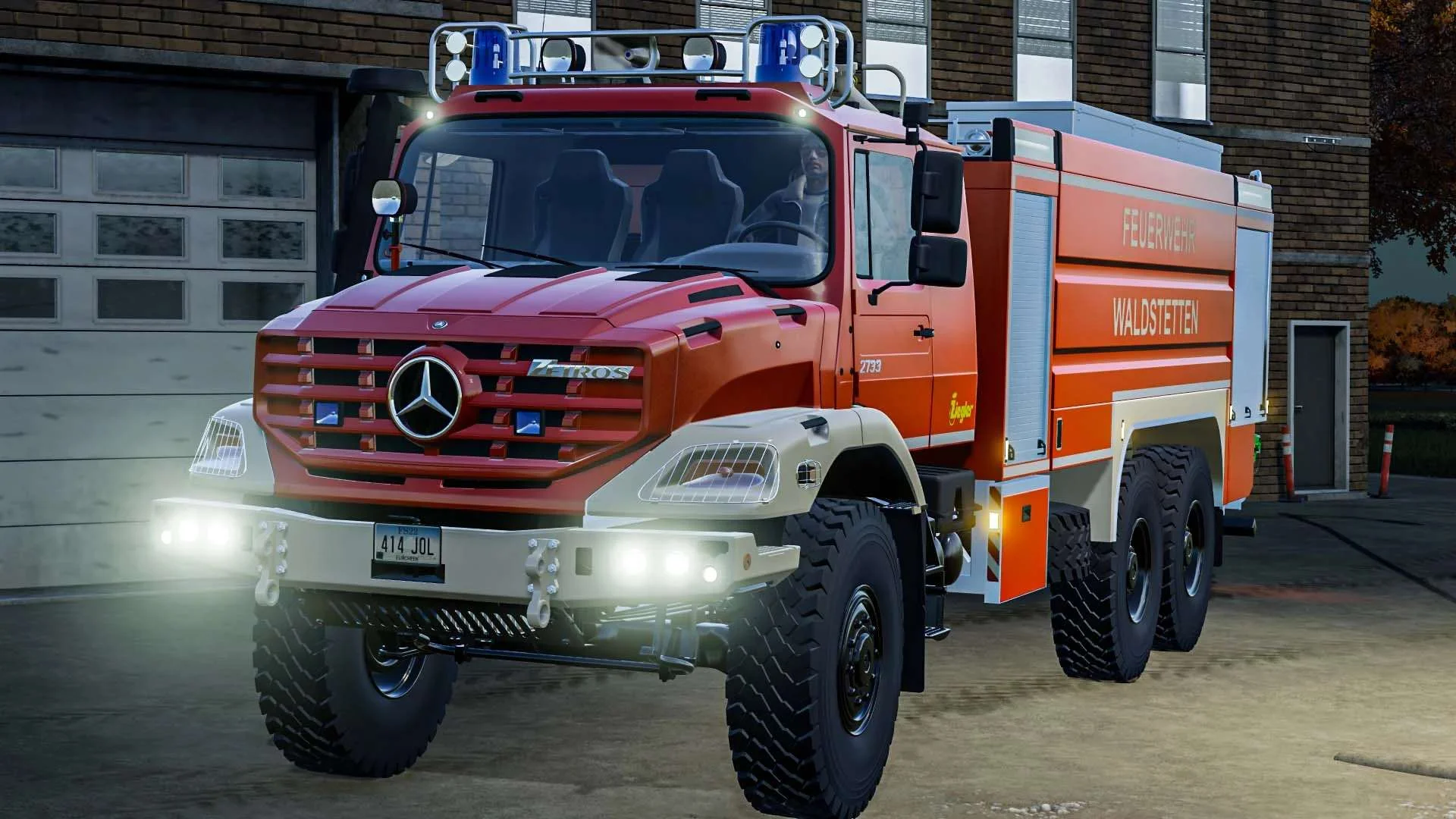 Mercedes-Benz Zetros v1.0 FS22 FS22 Mod Free Download