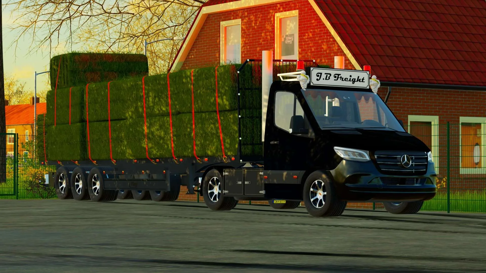Mercedes Mini Truck v1.0 FS22 FS22 Mod Free Download