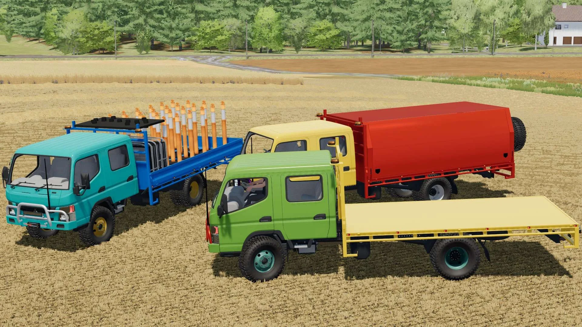 Mitshubishi Center Crew Cab v1.0 FS22 FS22 Mod Free Download