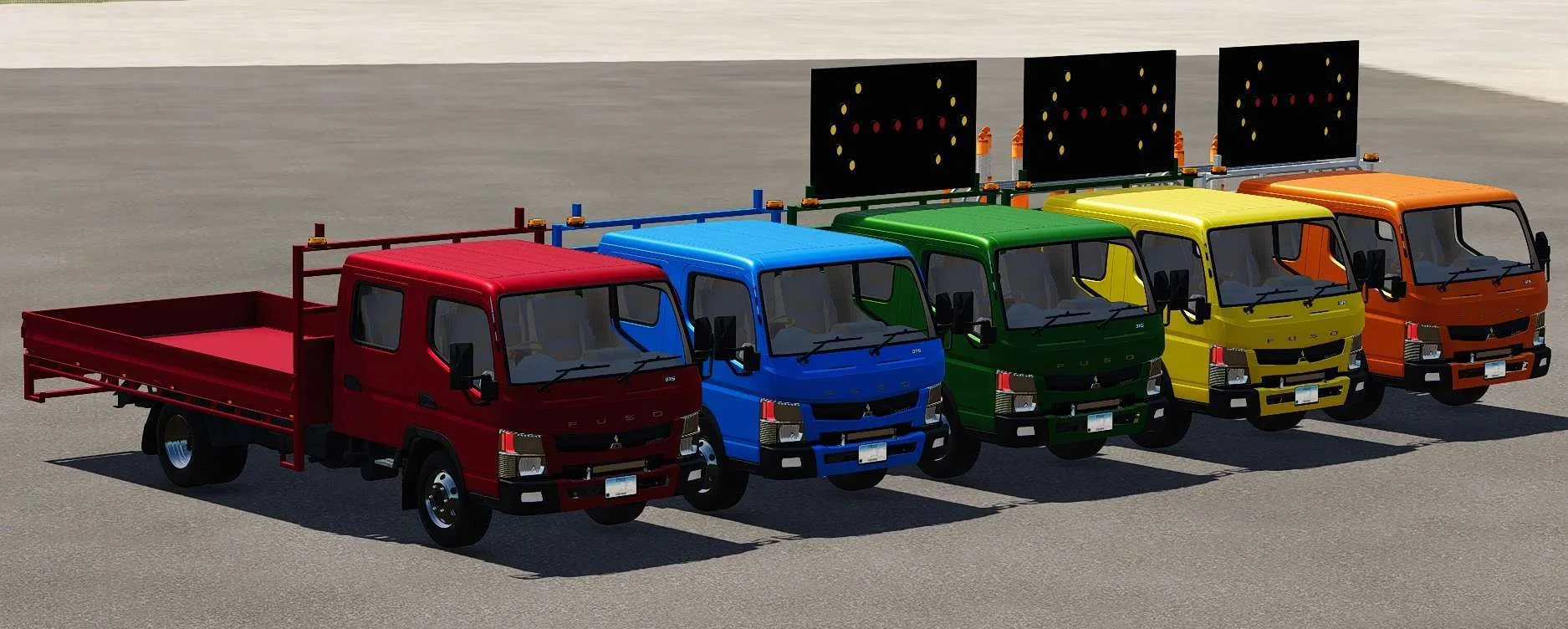 Mitsubishi Canter Crew Cab v1.0 FS22 FS22 Mod Free Download