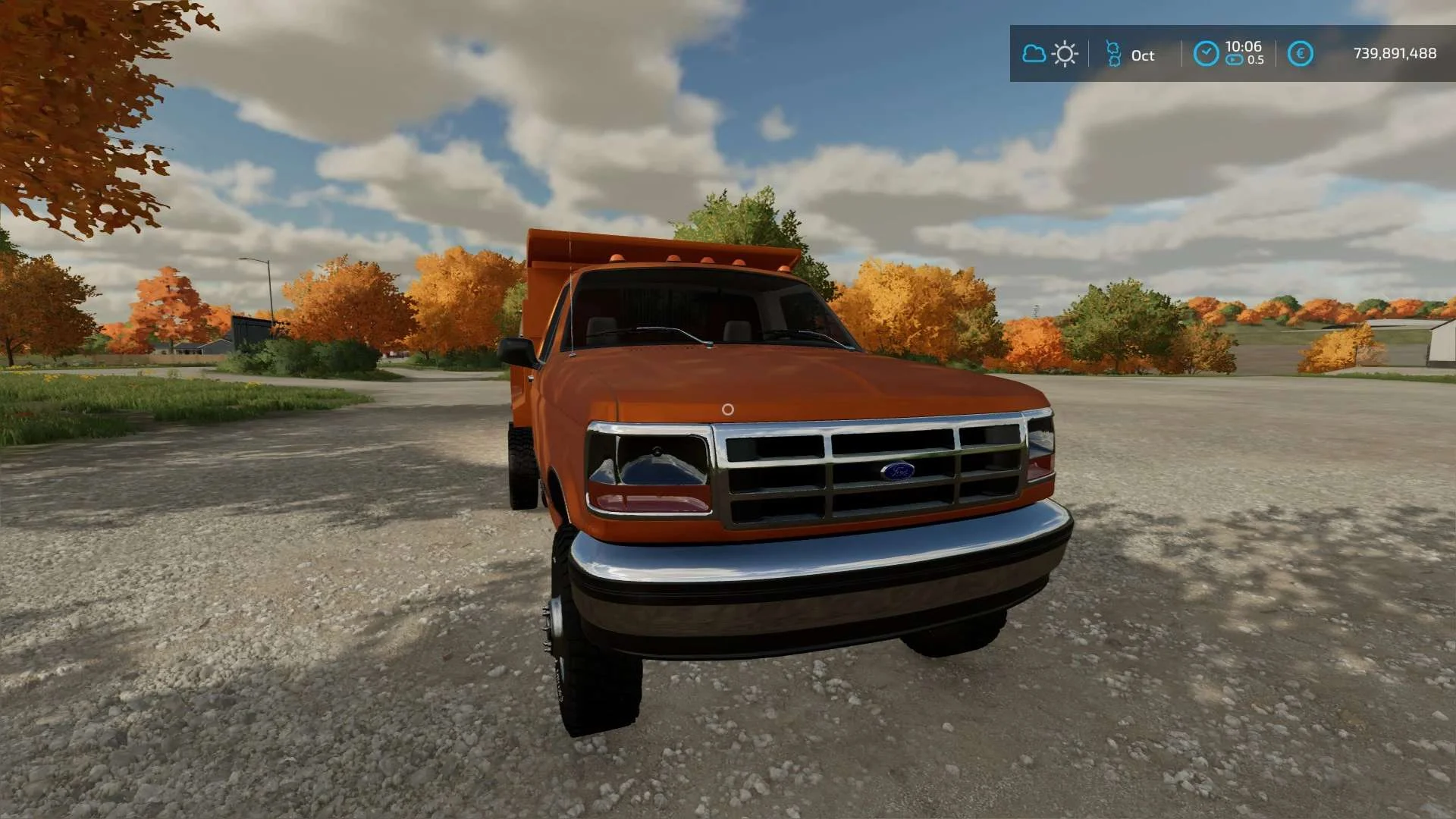 OBS Ford Dump truck v1.0 FS22 FS22 Mod Free Download