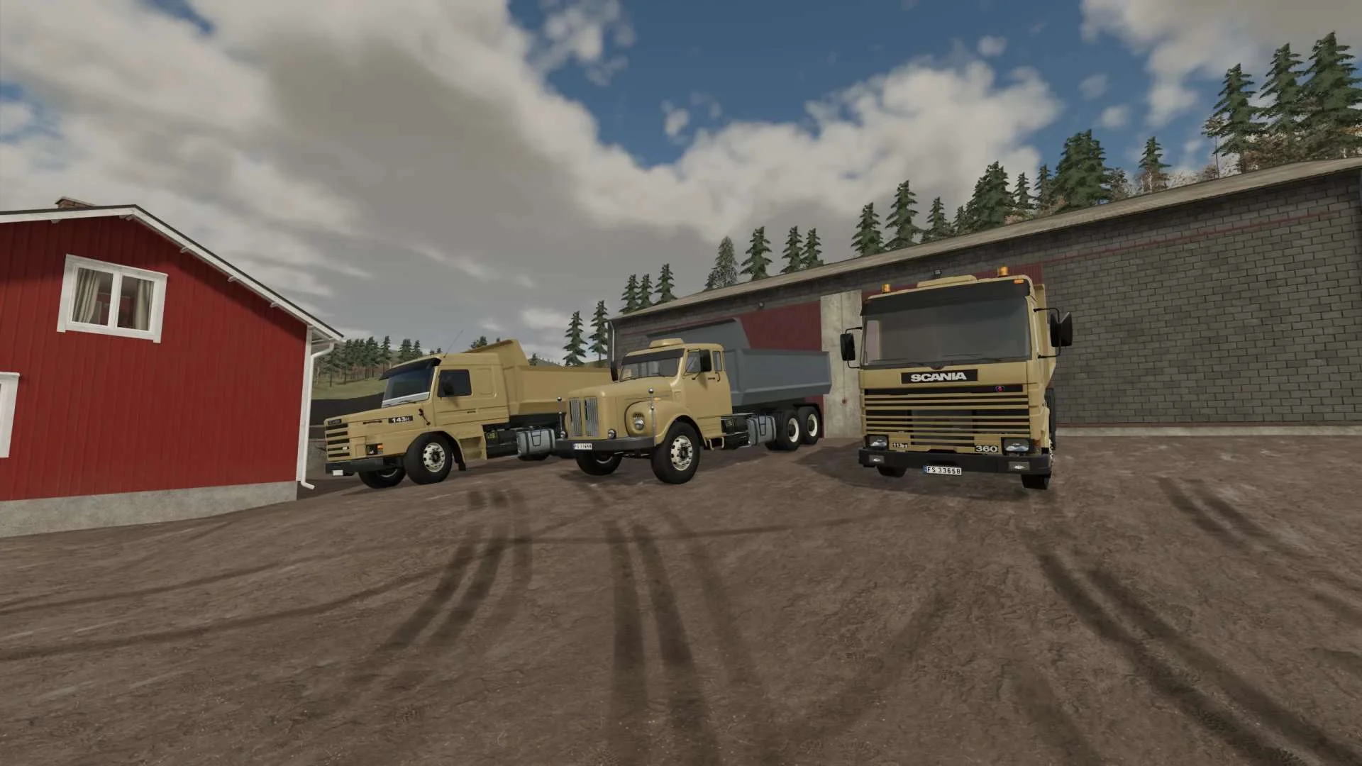 Old Generation Scania Pack v1.0.0.2 FS22 FS22 Mod Free Download