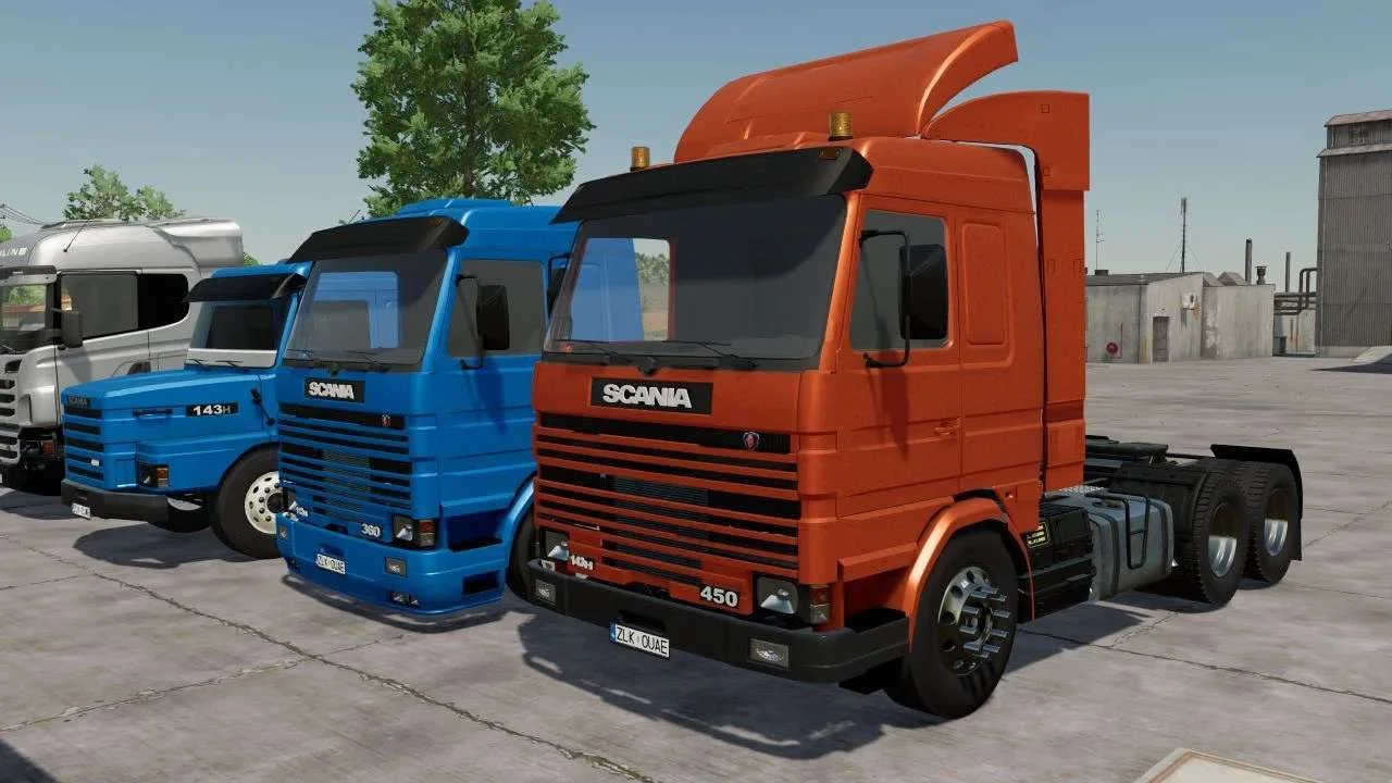 Old Generation Scania Pack v1.0.0.4 FS22 FS22 Mod Free Download