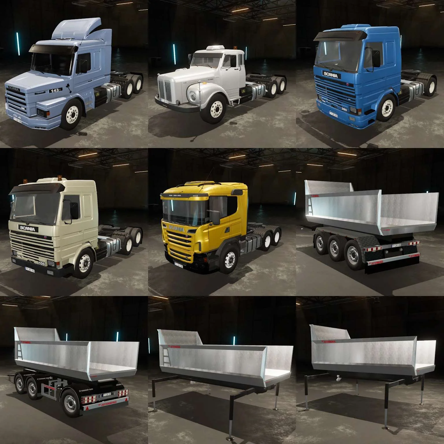 Old Generation Scania Pack v1.0.0.7 FS22 FS22 Mod Free Download
