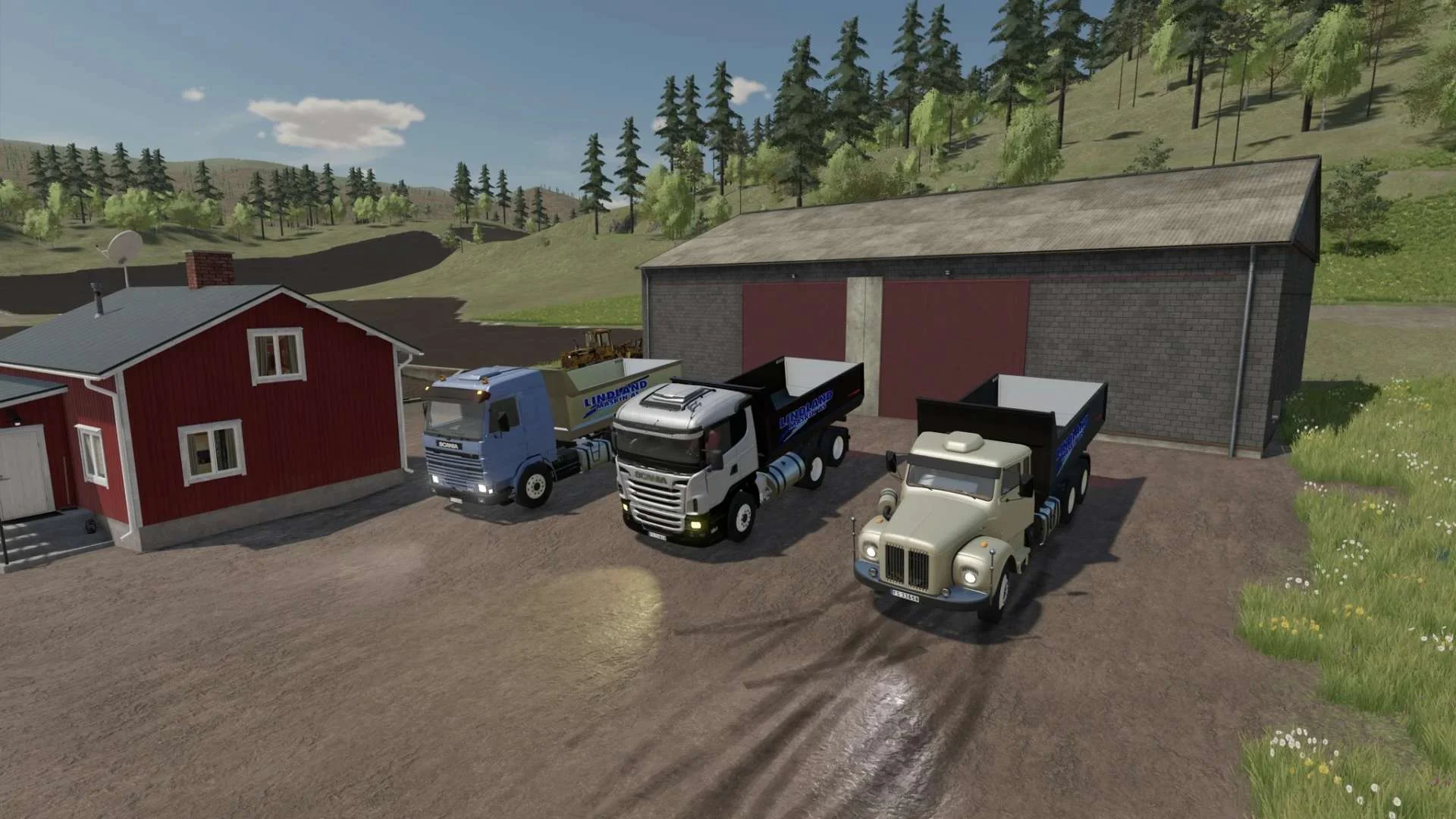Old Generation Scania Pack v1.0 FS22 FS22 Mod Free Download