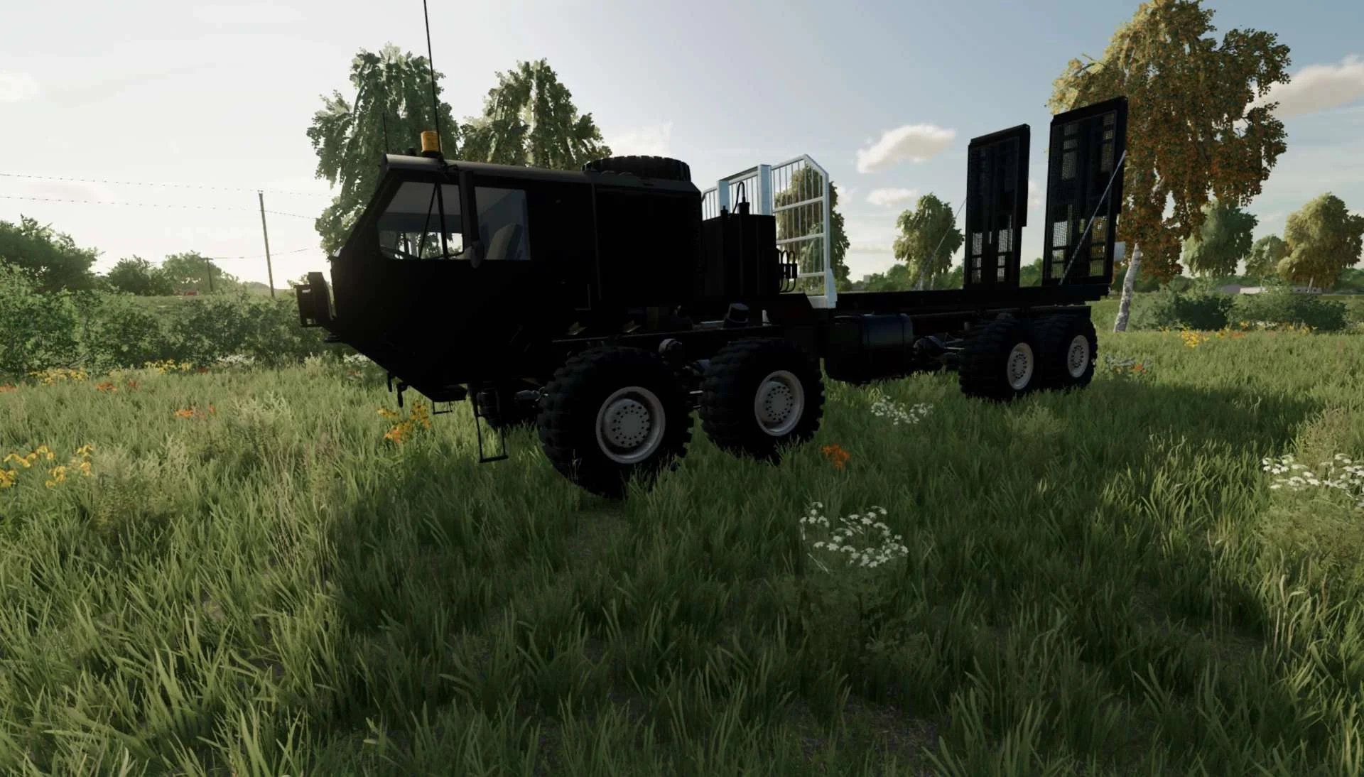 Oshkosh Flatbed Conversion v1.0 FS22 FS22 Mod Free Download