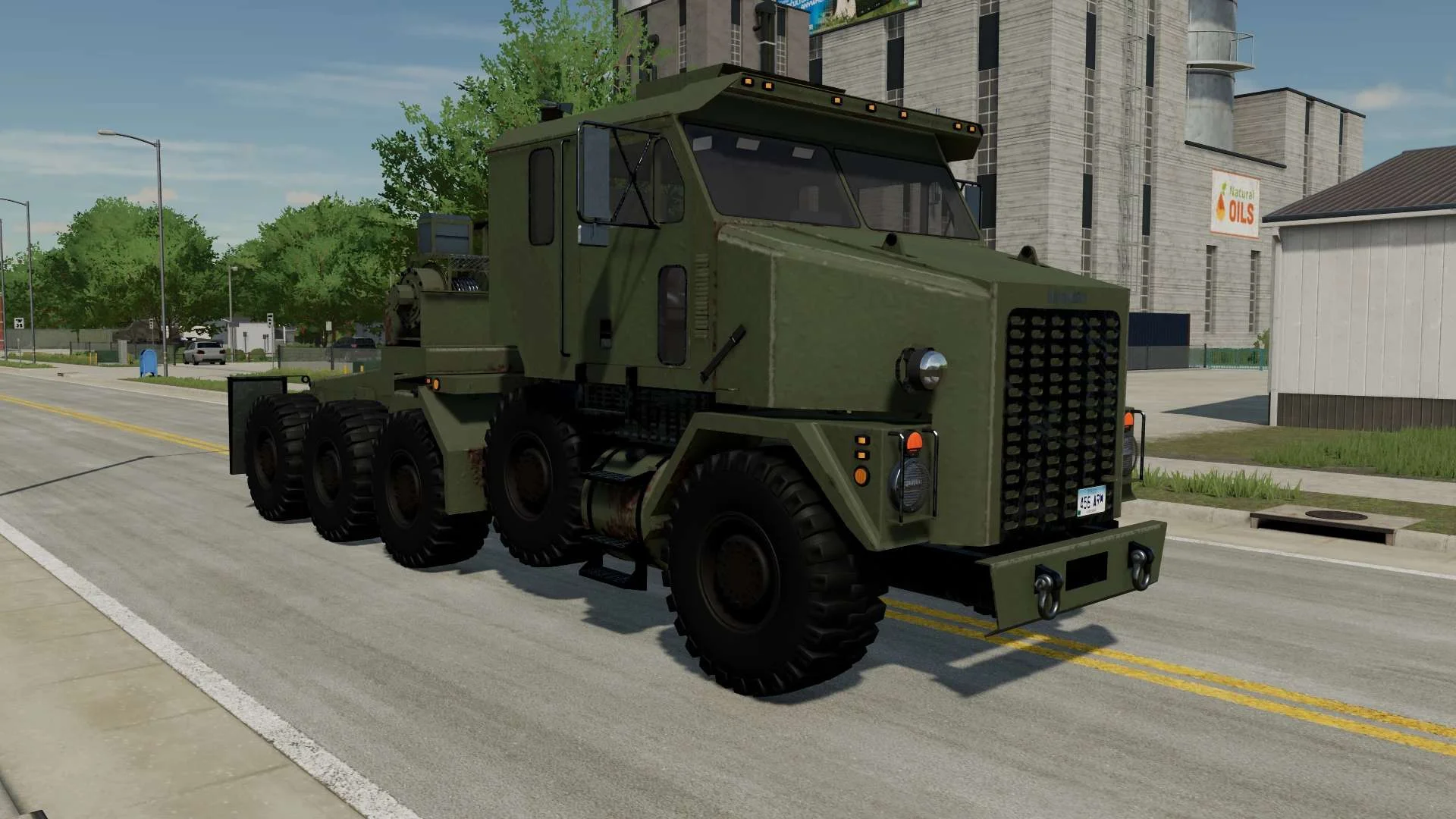 Oshkosh M1070 v1.0 FS22 FS22 Mod Free Download