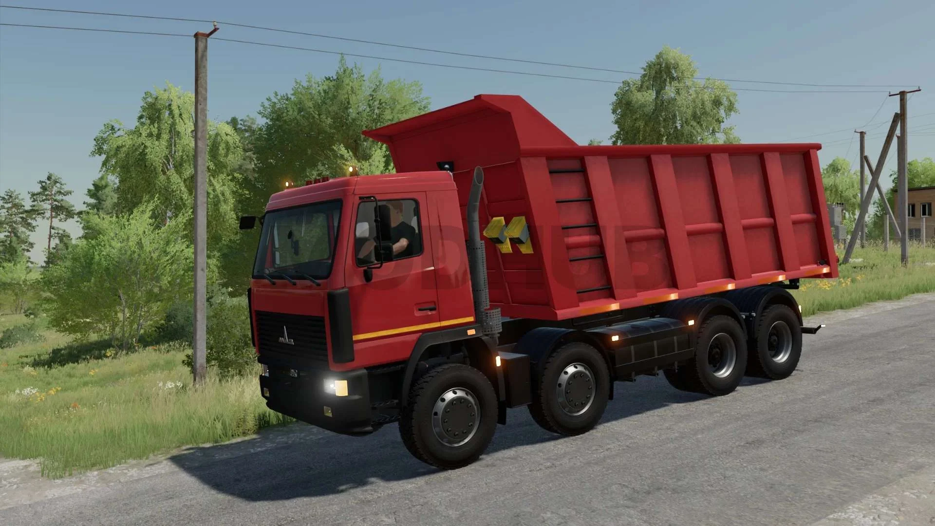 Pak MAZ-6516 v1.2.1 FS22 FS22 Mod Free Download