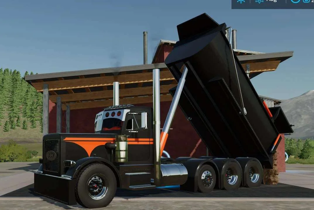 Pete 359 dump v1.0 FS22 FS22 Mod Free Download