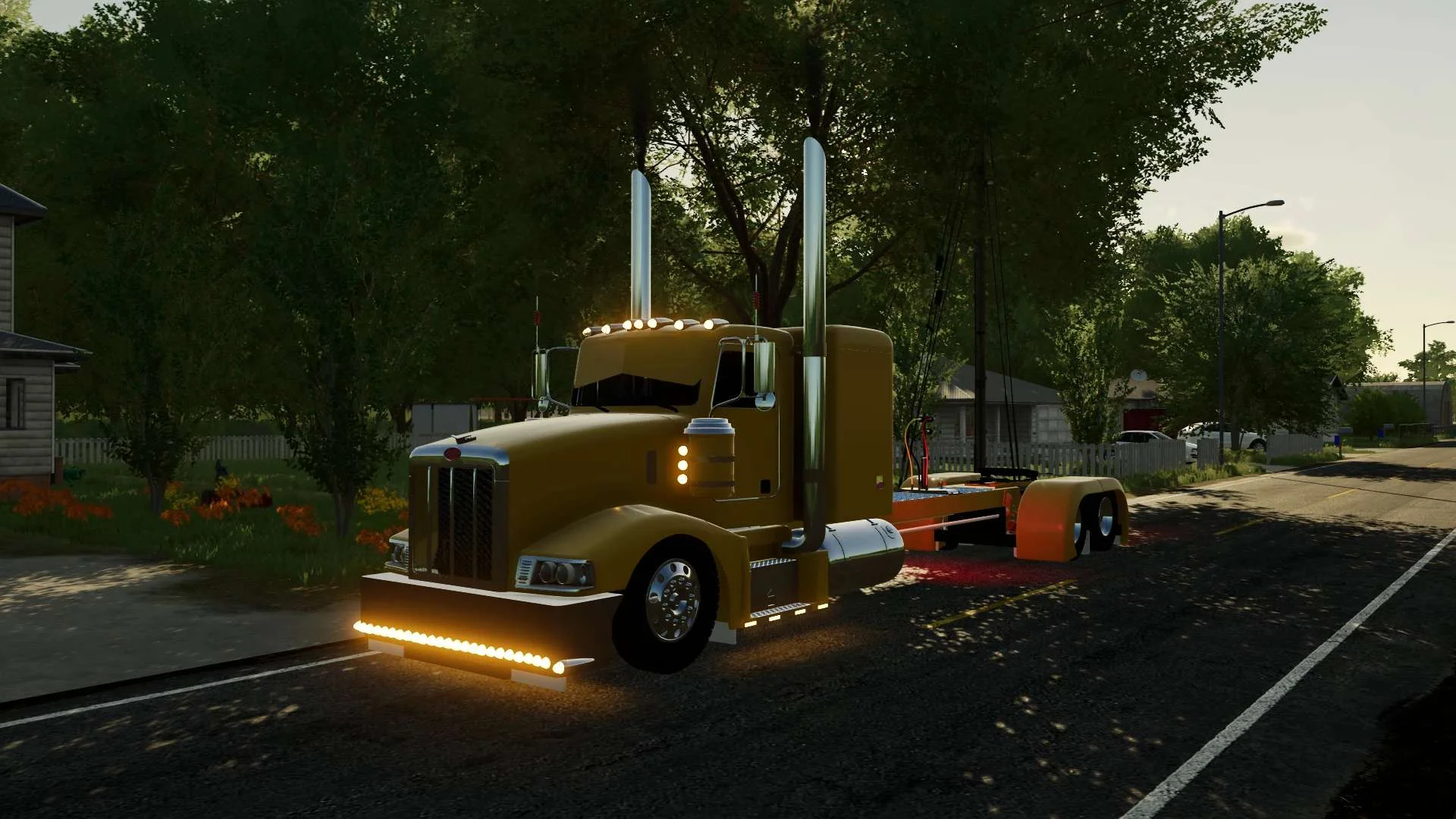 Pete 377 STRETCHED v1.0 FS22 FS22 Mod Free Download