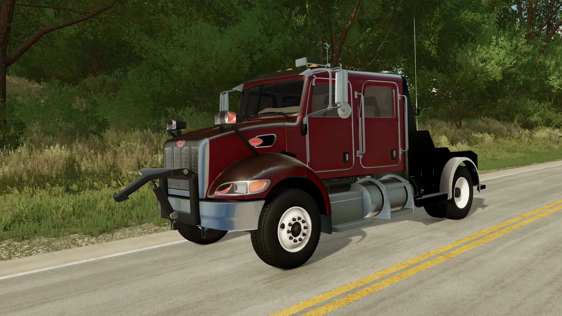 Peterbilt 340 v1.0 FS22 FS22 Mod Free Download