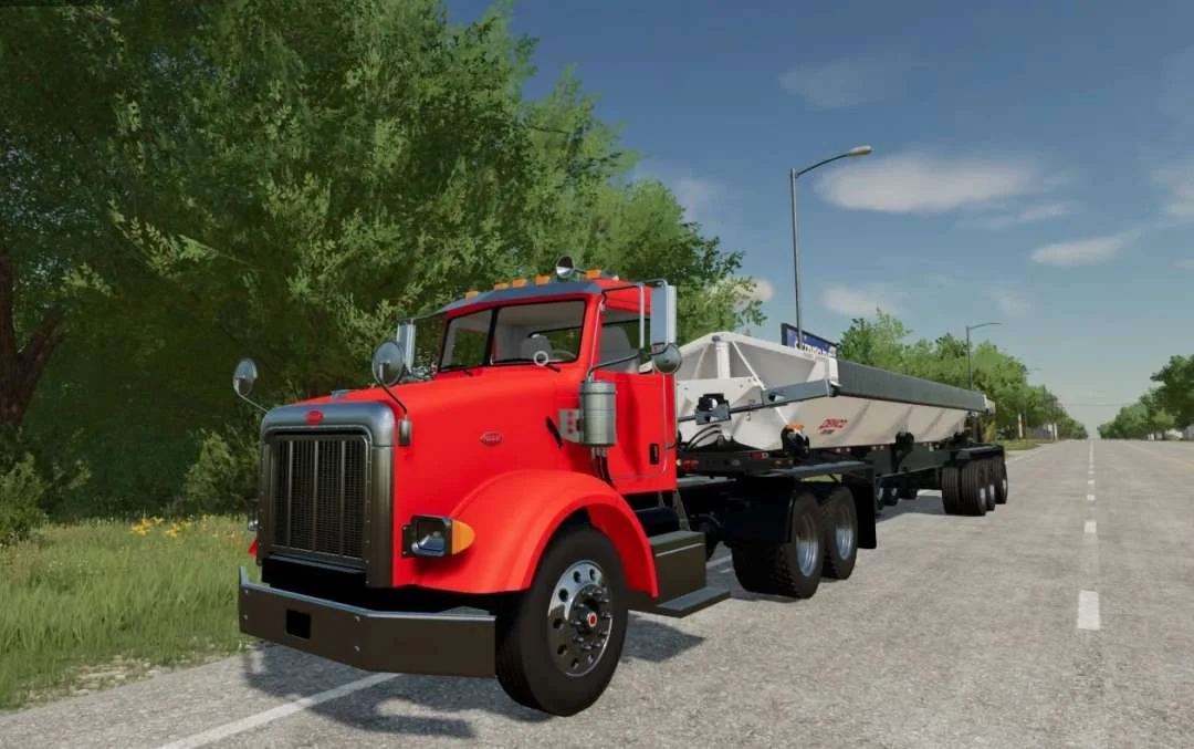 Peterbilt 357 Daycab v1.0 FS22 FS22 Mod Free Download