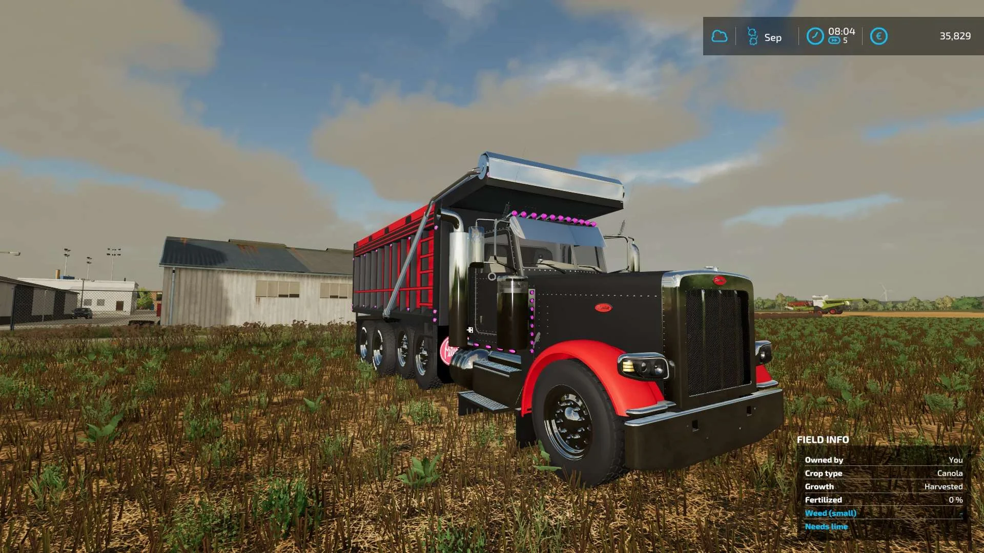 Peterbilt 379 dump truck v2.0 FS22 FS22 Mod Free Download