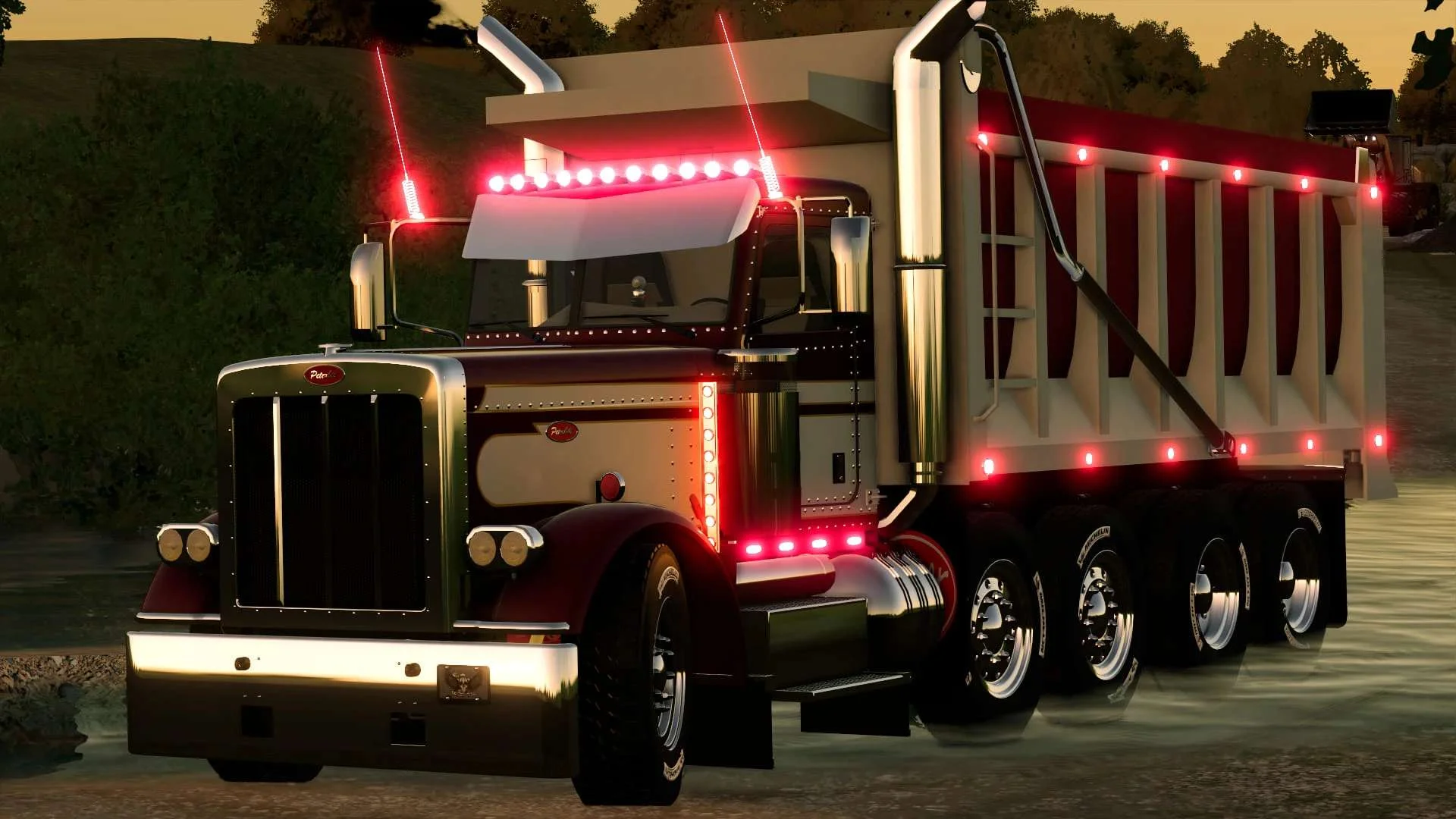 Peterbilt 379 dump v3.0 FS22 FS22 Mod Free Download