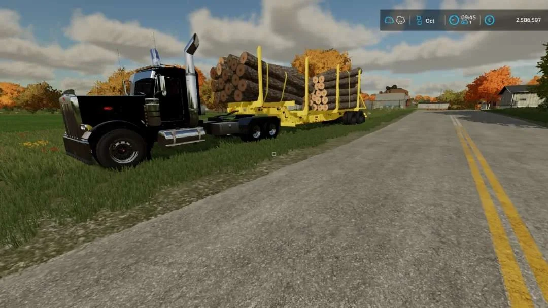Peterbilt 379B v1.0 FS22 FS22 Mod Free Download