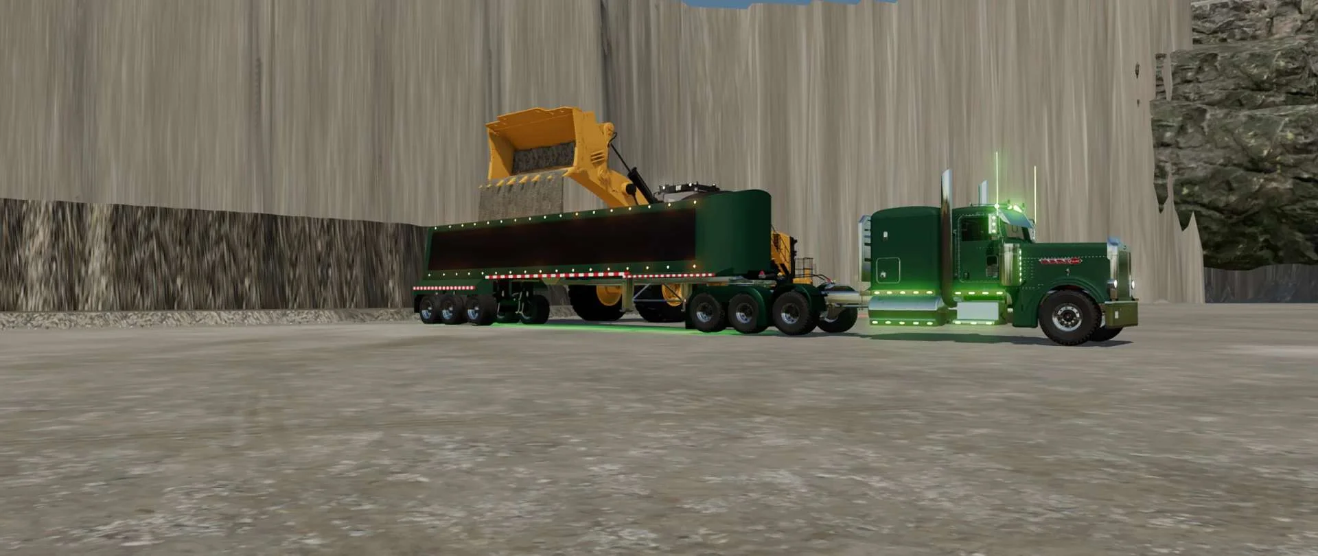 Peterbilt 389 custom fix v2.0 FS22 FS22 Mod Free Download