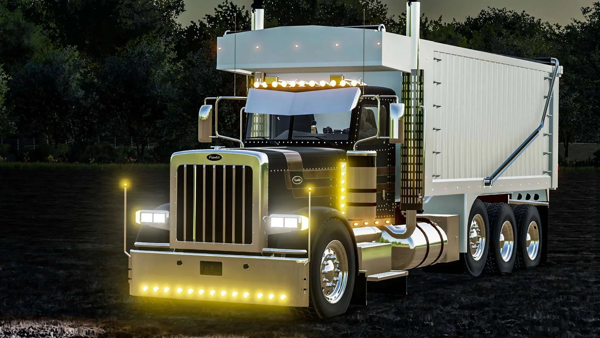 PETERBILT 389 Dump Truck V1.0 FS22 FS22 Mod Free Download