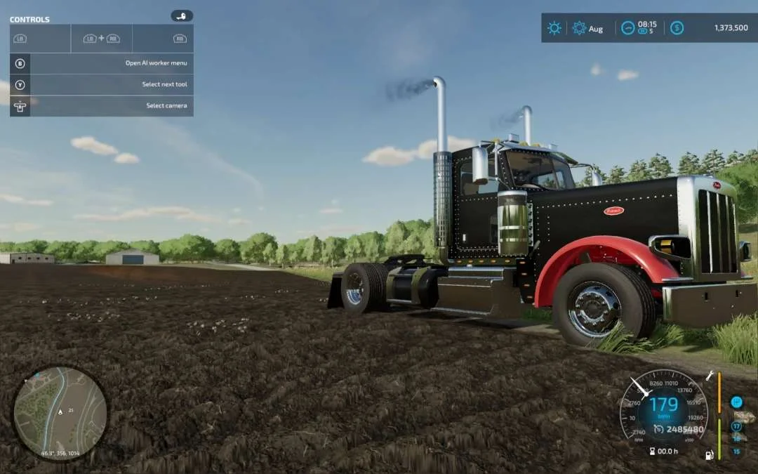 Peterbilt 389 Race Truck v1.0 FS22 FS22 Mod Free Download