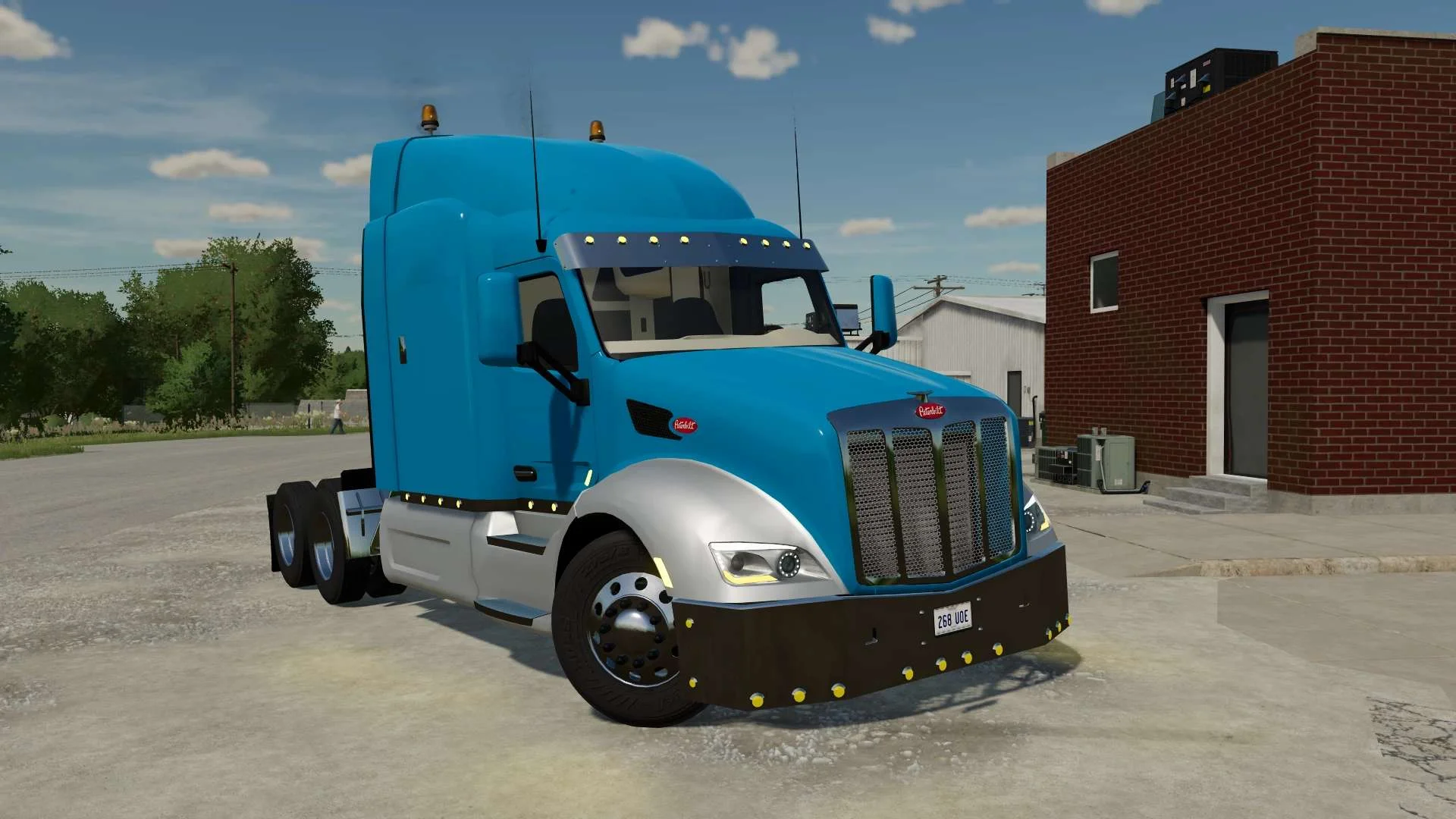 Peterbilt 579 v1.0 FS22 FS22 Mod Free Download