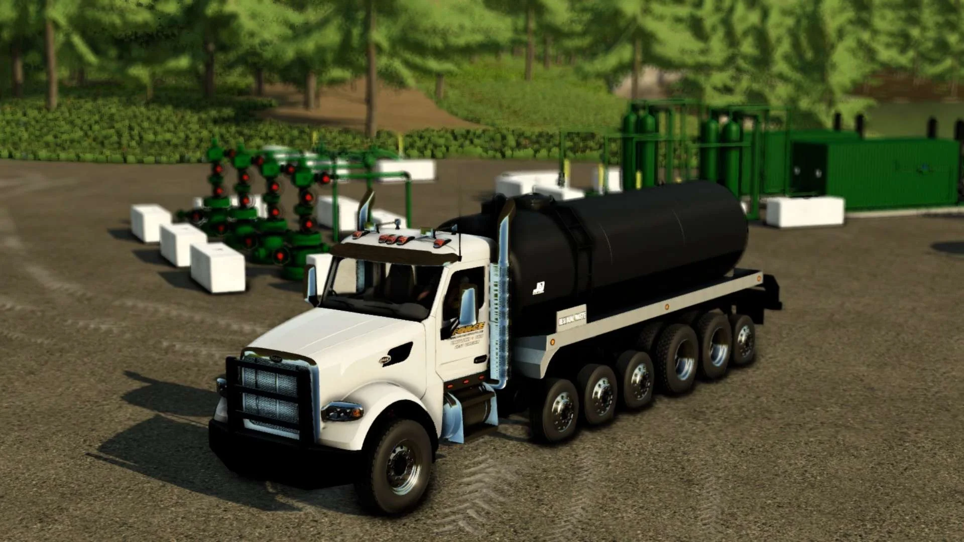 Peterbilt Vac Tanker v1.0 FS22 FS22 Mod Free Download
