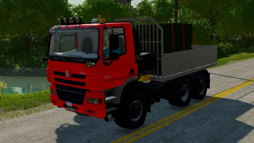 Phoenix Flatbed/Salt Truck v1.0 FS22 FS22 Mod Free Download
