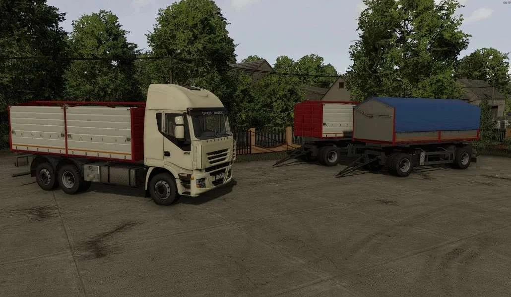 Renault and trailers v1.0 FS22 FS22 Mod Free Download