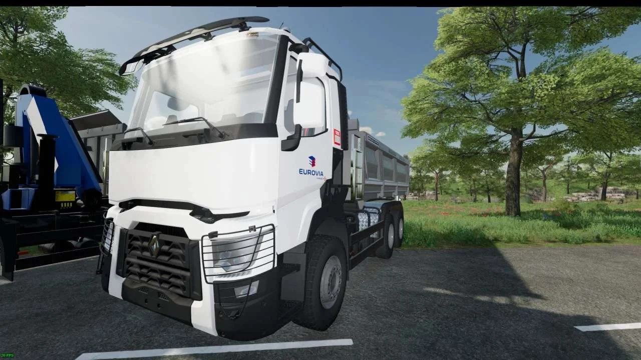 Renault C480 Public Works Pack v2.0 FS22 FS22 Mod Free Download