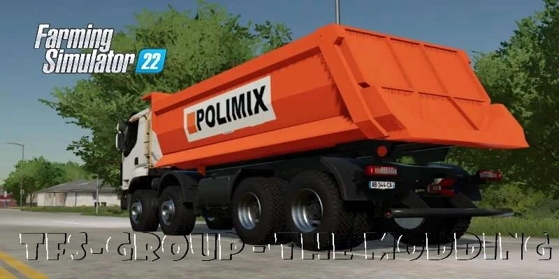 RENAULT LANDER 8X4 BENNE v1.0 FS22 FS22 Mod Free Download