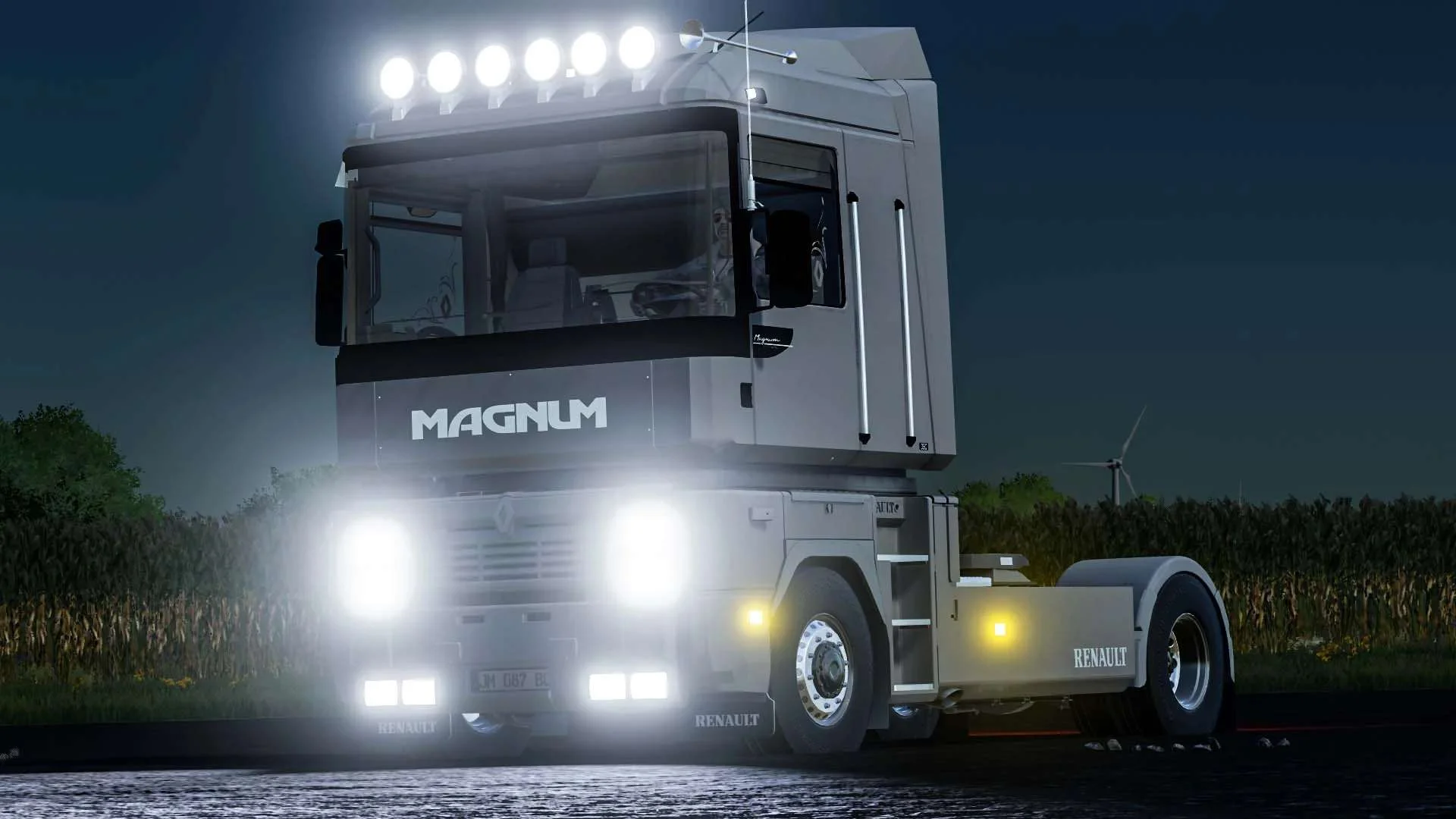 Renault Magnum 390 v1.0 FS22 FS22 Mod Free Download