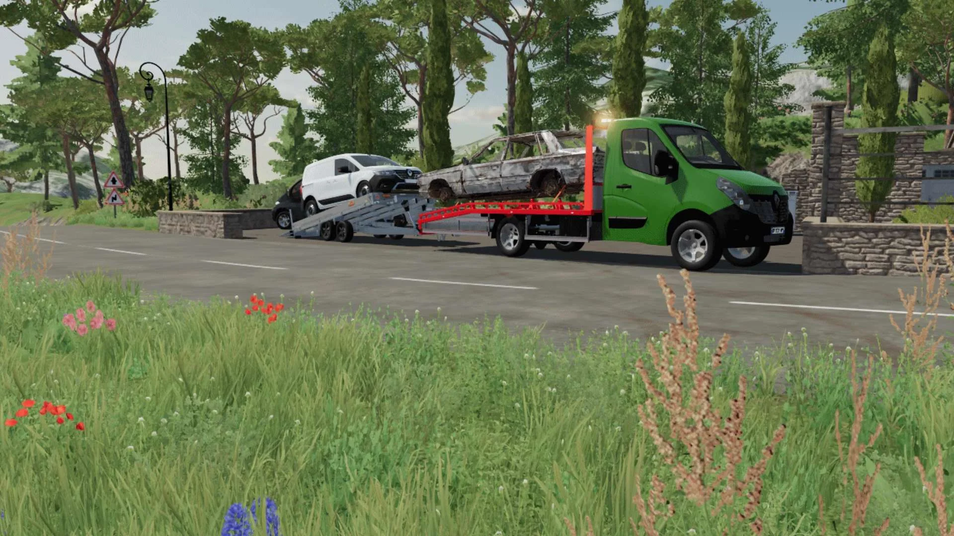 Renault Master Dépanneuse de 2018 v1.0 FS22 FS22 Mod Free Download