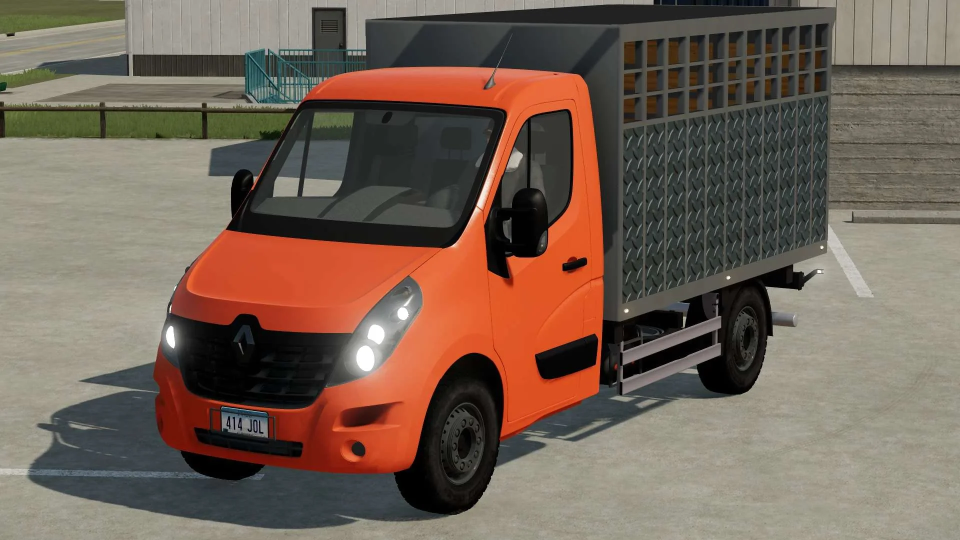 Renault Master Livestock Truck v1.0 FS22 FS22 Mod Free Download