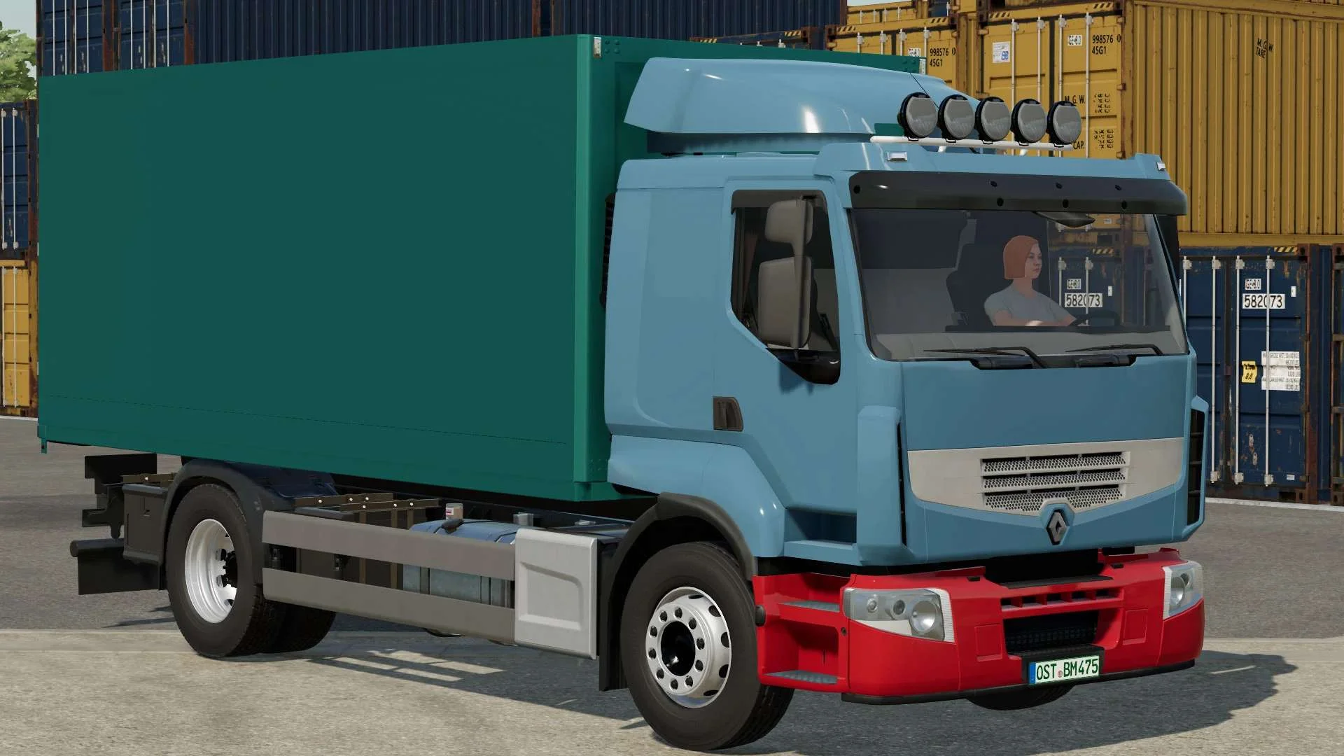 Renault Premium 4×2 Cargo Truck v1.0 FS22 FS22 Mod Free Download