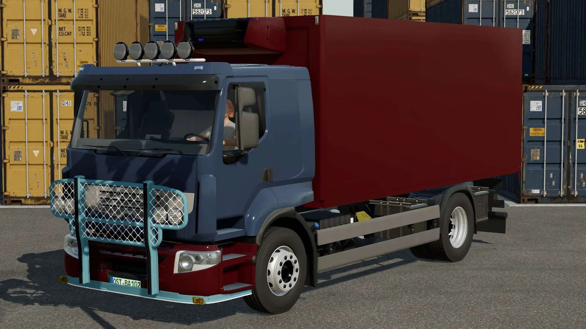 Renault Premium Cargo Truck v1.0 FS22 FS22 Mod Free Download