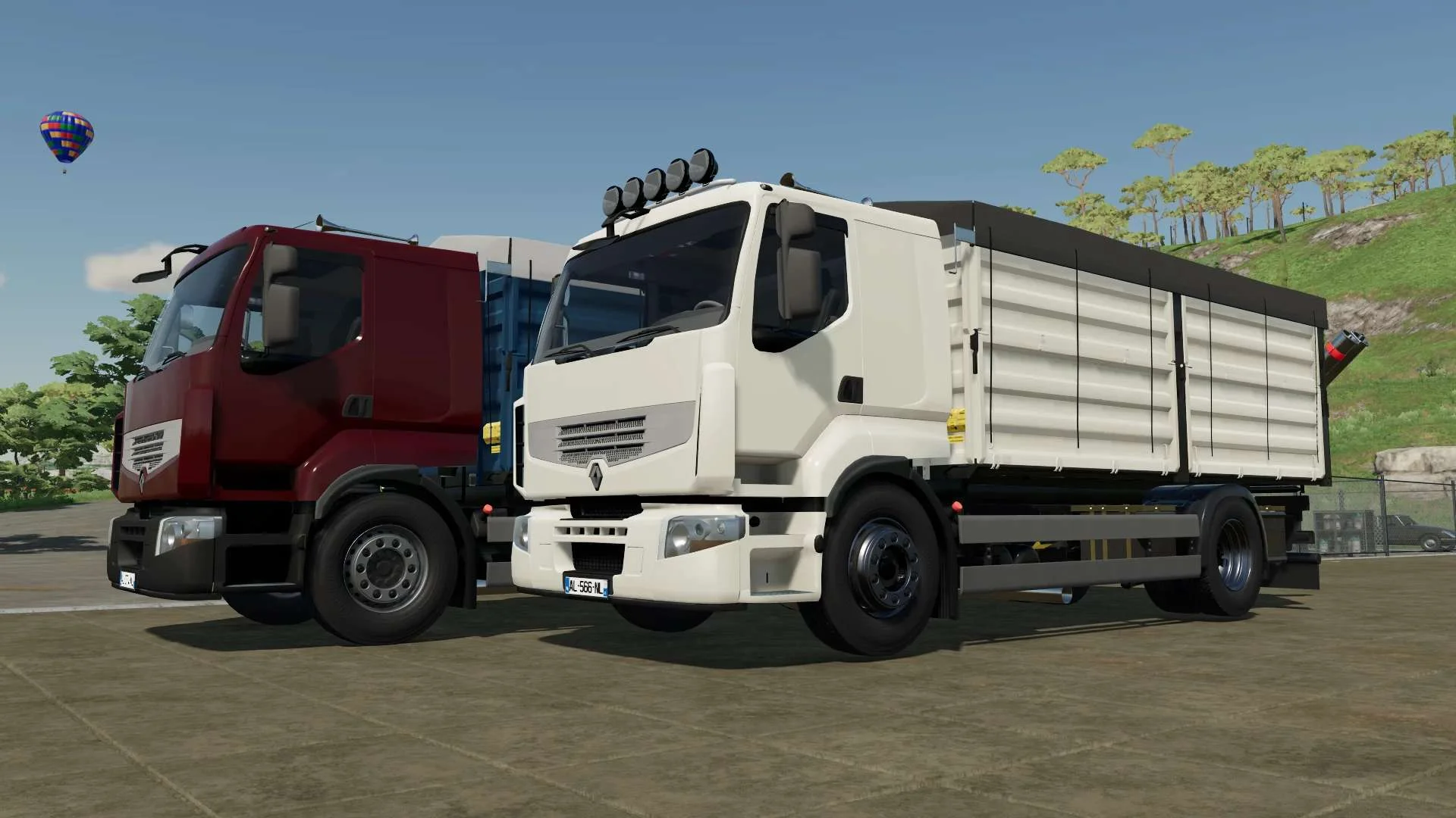 Renault Premium Grain 4×2 v1.1 FS22 FS22 Mod Free Download