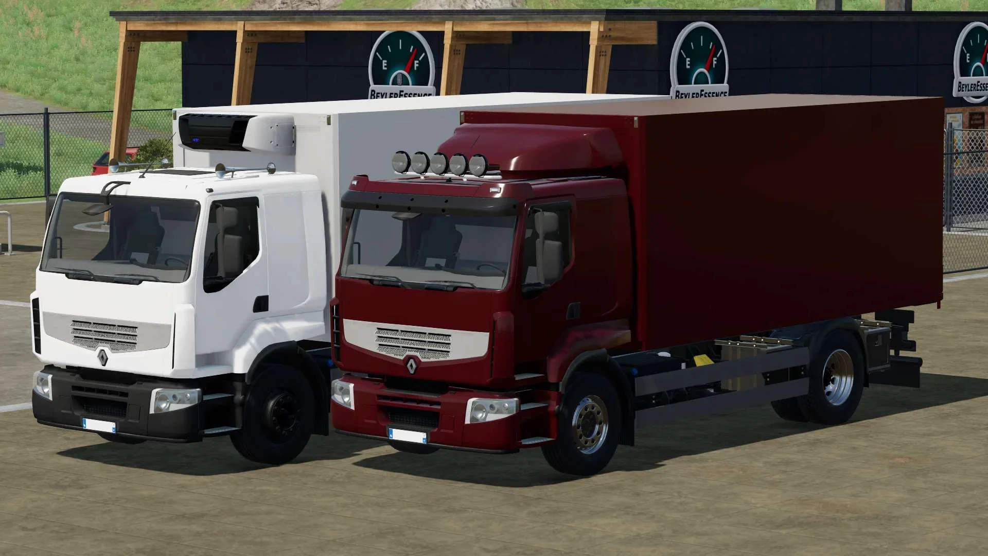 Renault Premium Сargo 4×2 v1.0 FS22 FS22 Mod Free Download