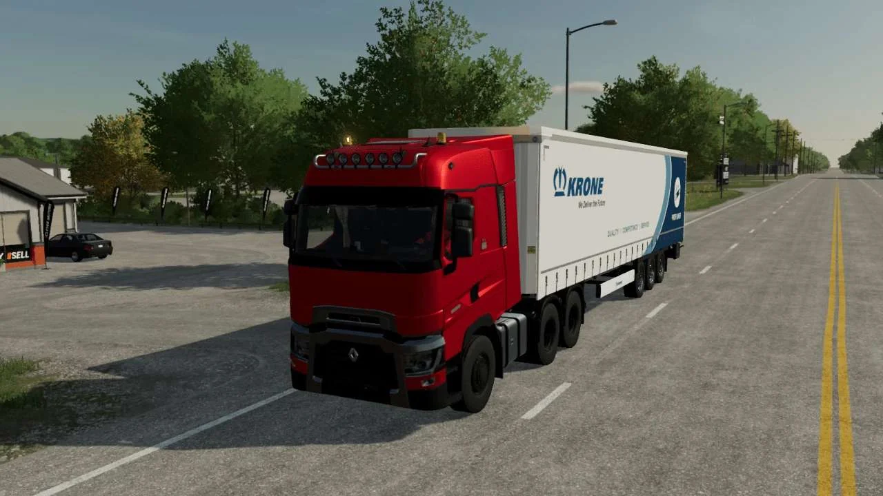 Renault T Range v1.0 FS22 FS22 Mod Free Download