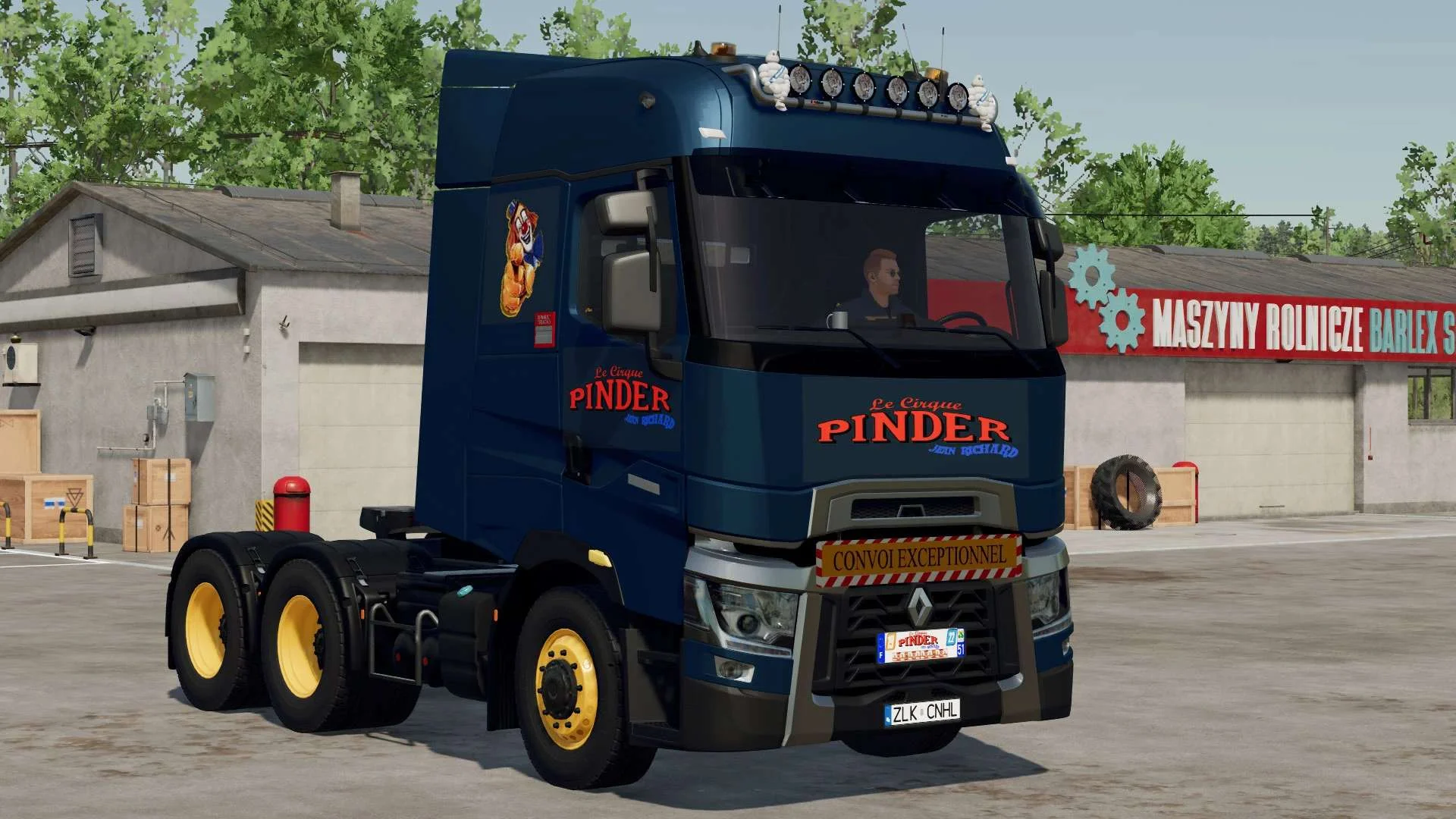 Renault T Ranger Pinder Edition v1.0 FS22 FS22 Mod Free Download