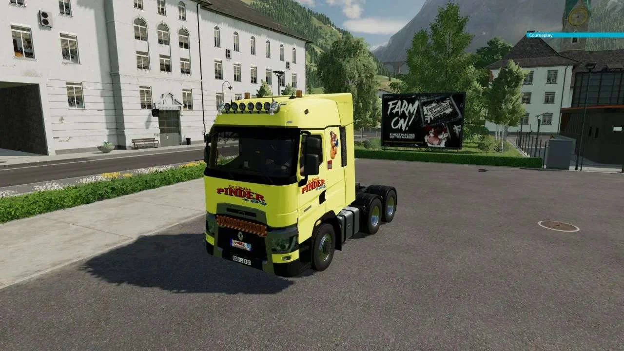 Renault TRanger PINDER v1.0 FS22 FS22 Mod Free Download