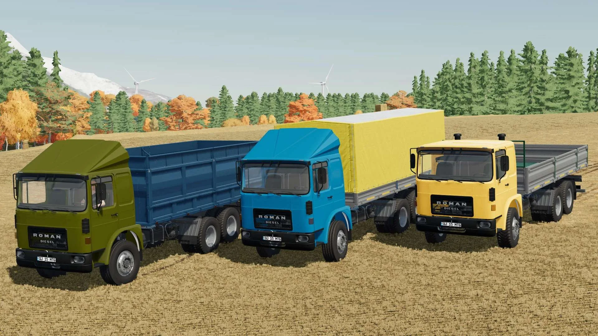Roman Diesel Truck v1.0 FS22 FS22 Mod Free Download